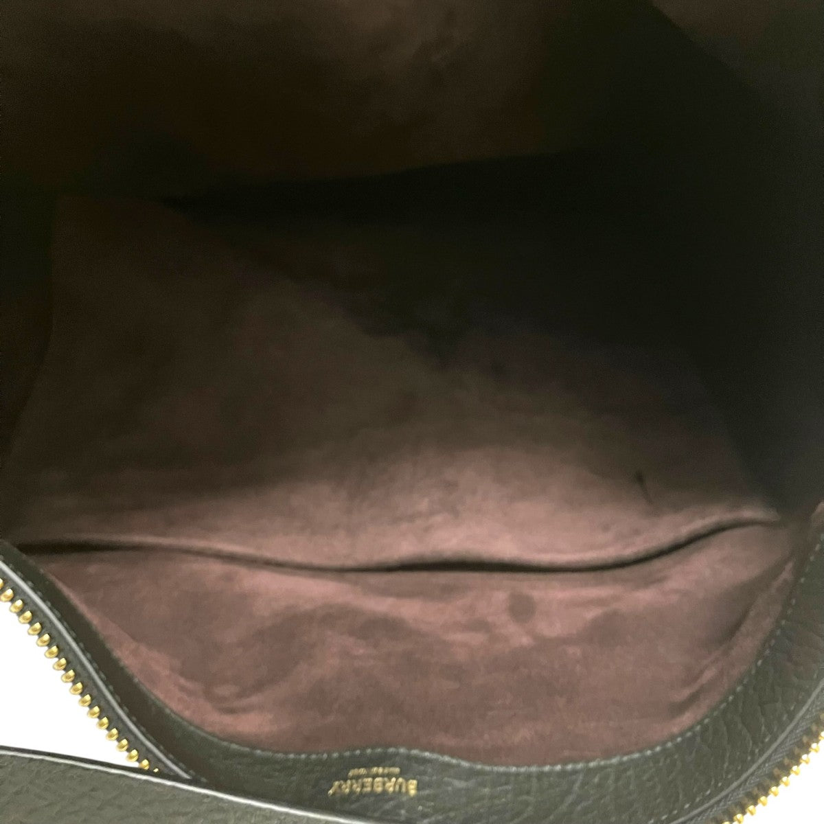 BURBERRY 「KNIGHT BAG LARGE」ナイトバッグ 古着・中古-5枚目のアイテム画像