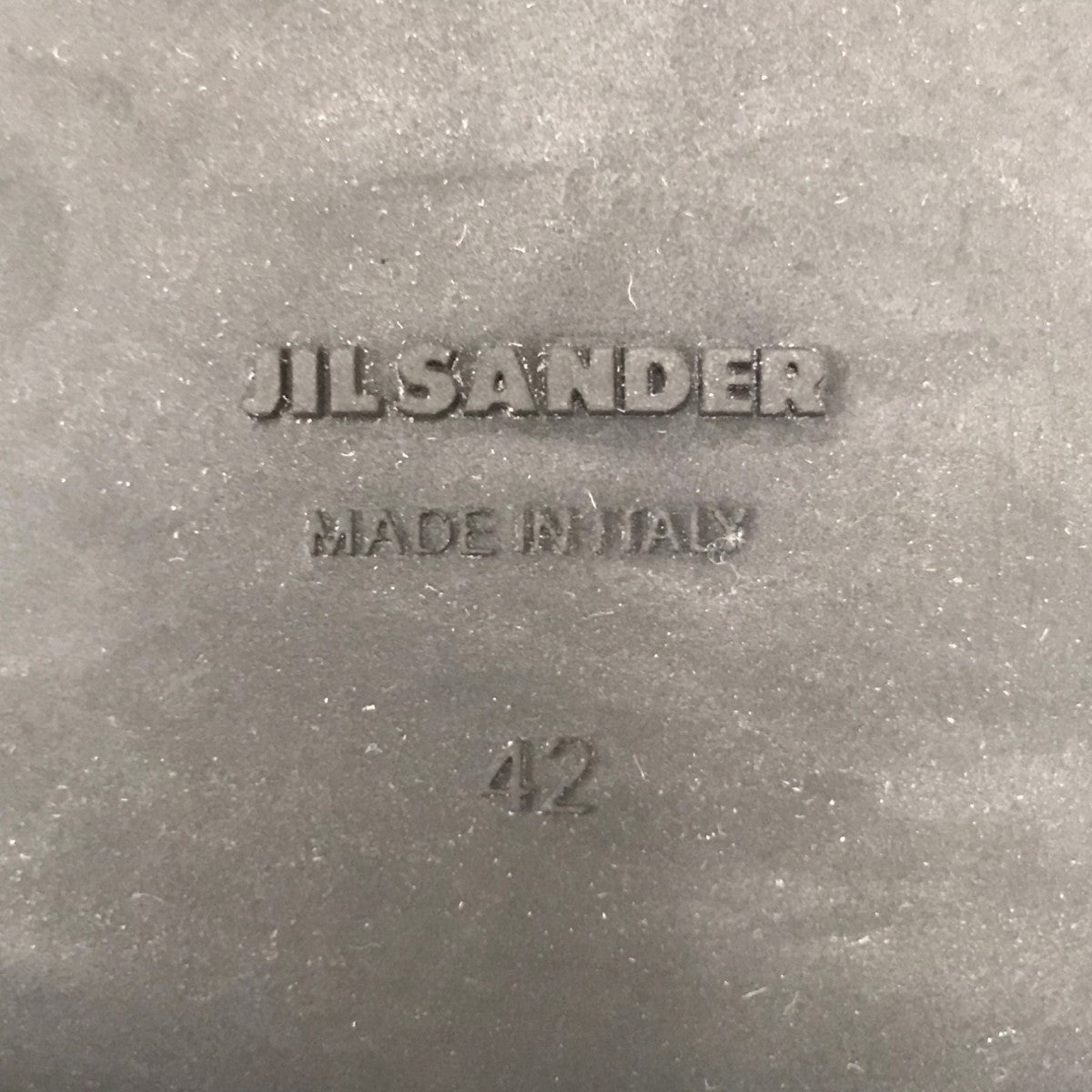 JIL SANDER LACE UP レザーシューズ 古着・中古-8枚目のアイテム画像