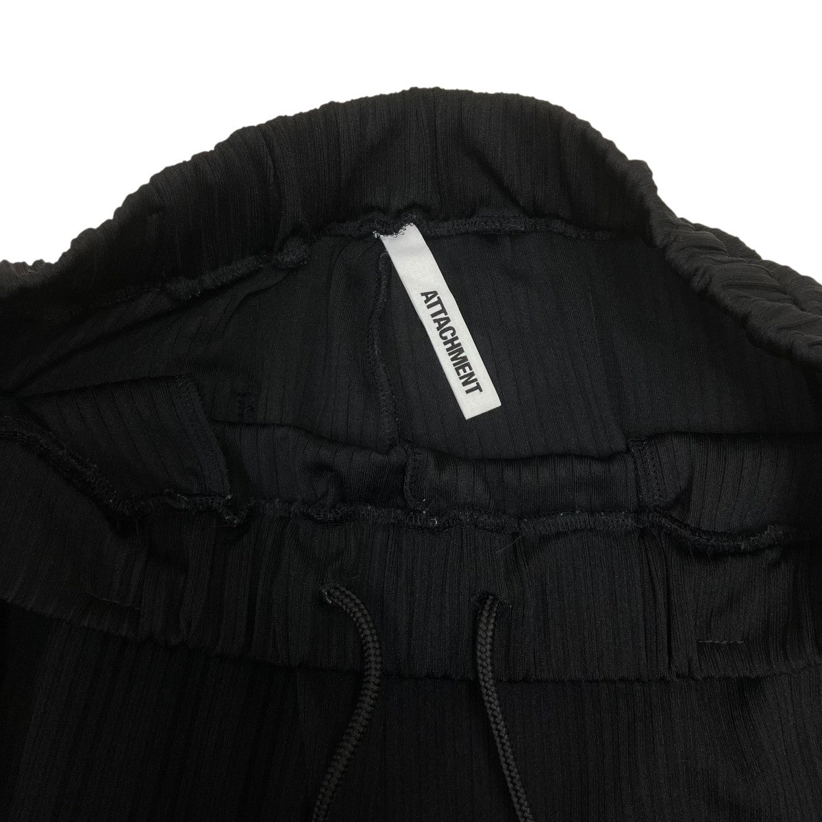 ATTACHMENT PE STRETCH RIB WIDE LOUNGE TROUSERS イージーパンツ 古着・中古-5枚目のアイテム画像
