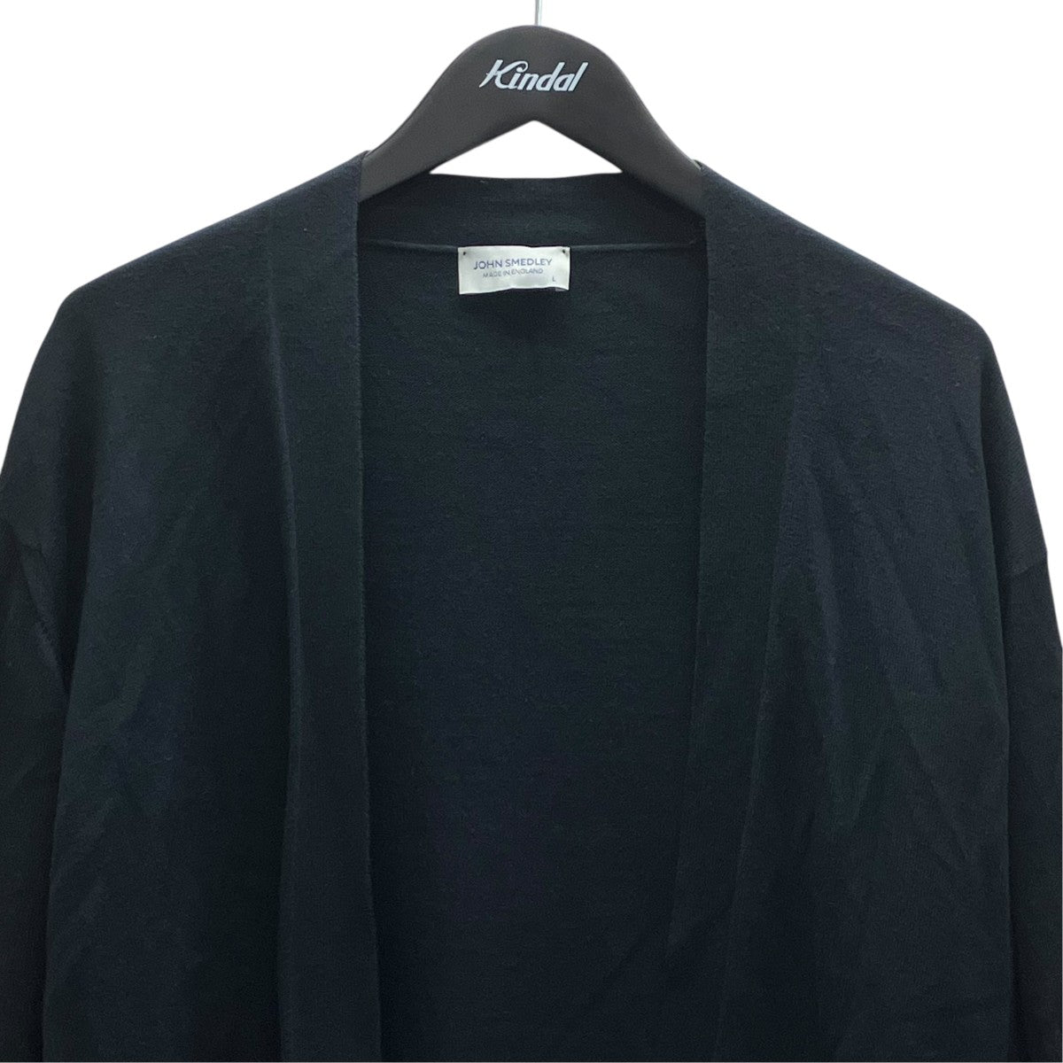 JOHN SMEDLEY カーディガン 古着・中古-2枚目のアイテム画像
