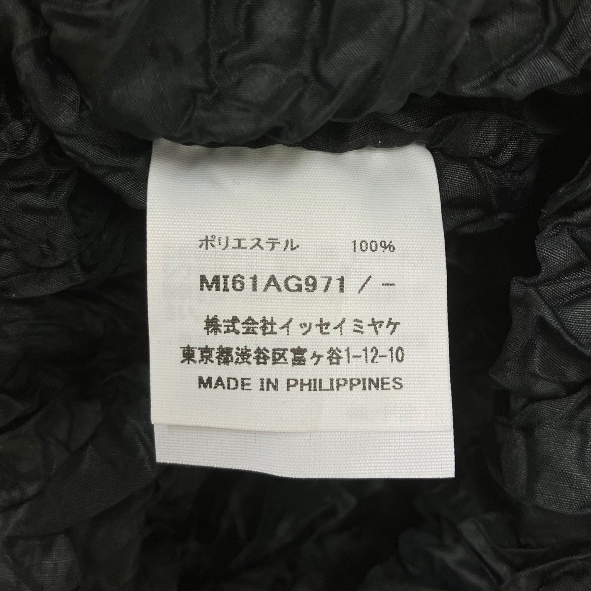 2WAY MERINGUE BAG クラッシュプリーツ2WAYバッグ