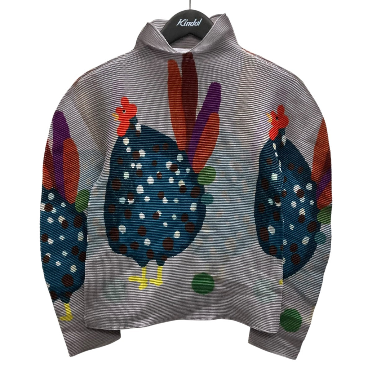 me ISSEY MIYAKE 25AW DAWNプリーツハイネックカットソー 古着・中古-1枚目のアイテム画像