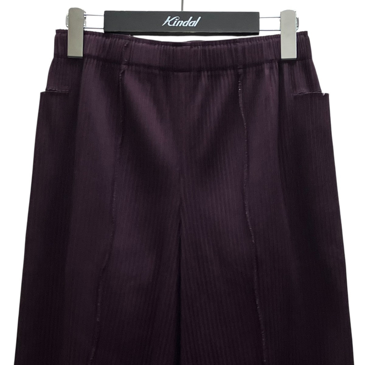 26SS FINE KNIT PLEATS COLOR 1 プリーツパンツ