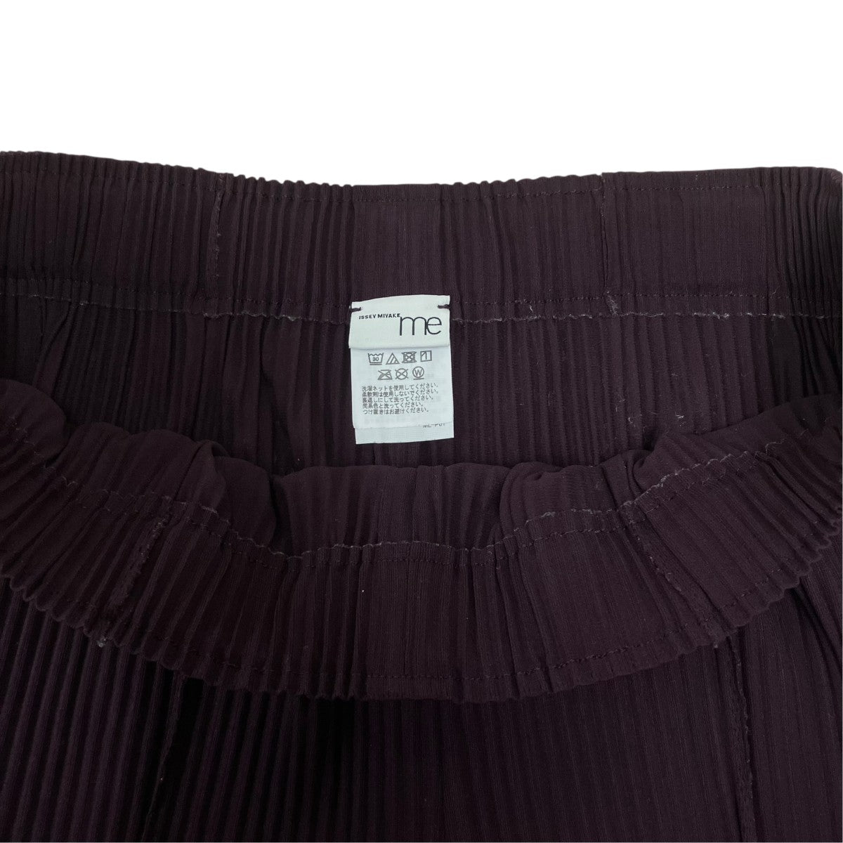 26SS FINE KNIT PLEATS COLOR 1 プリーツパンツ