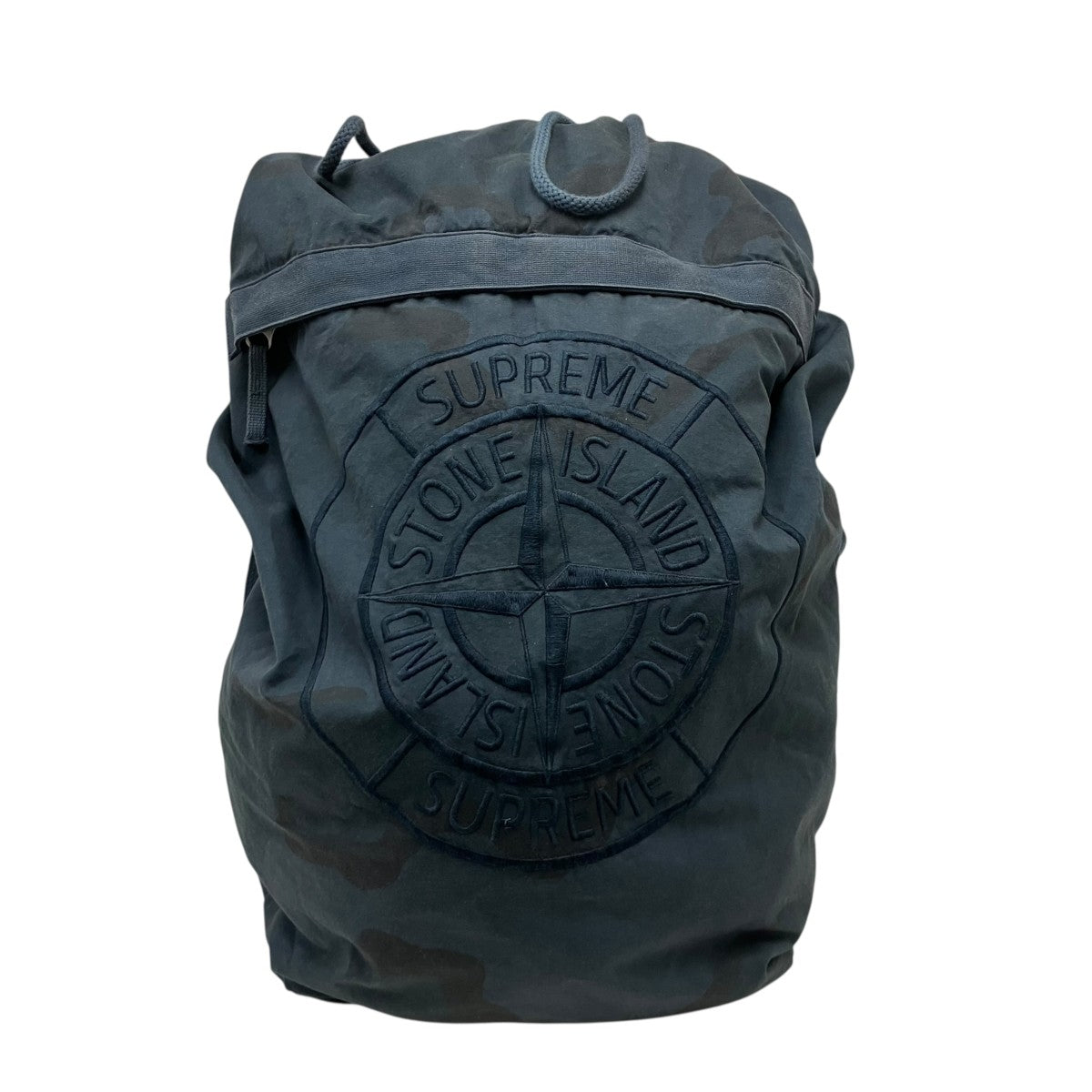 Supreme×STONE ISLAND 19SS Camo Backpack カモフラバックパック 古着・中古-1枚目のアイテム画像