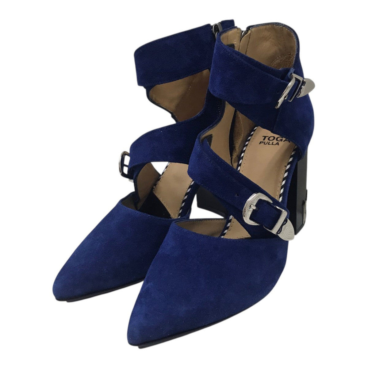 TOGA PULLA Metal belt boot メタルベルトブーツ 古着・中古-1枚目のアイテム画像