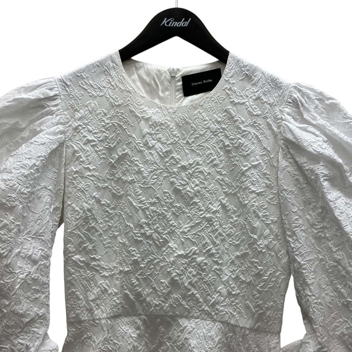 Simone Rocha パフスリーブワンピース 古着・中古-2枚目のアイテム画像