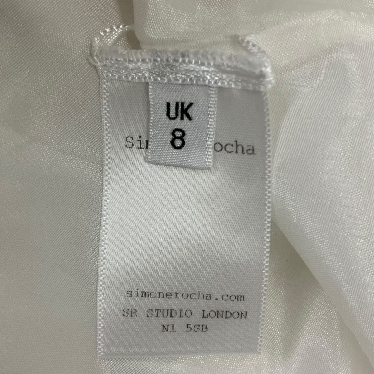 Simone Rocha パフスリーブワンピース 古着・中古-7枚目のアイテム画像