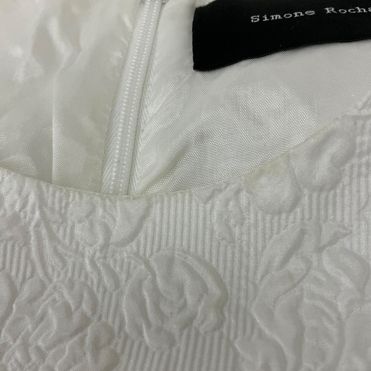 Simone Rocha パフスリーブワンピース 古着・中古-9枚目のアイテム画像