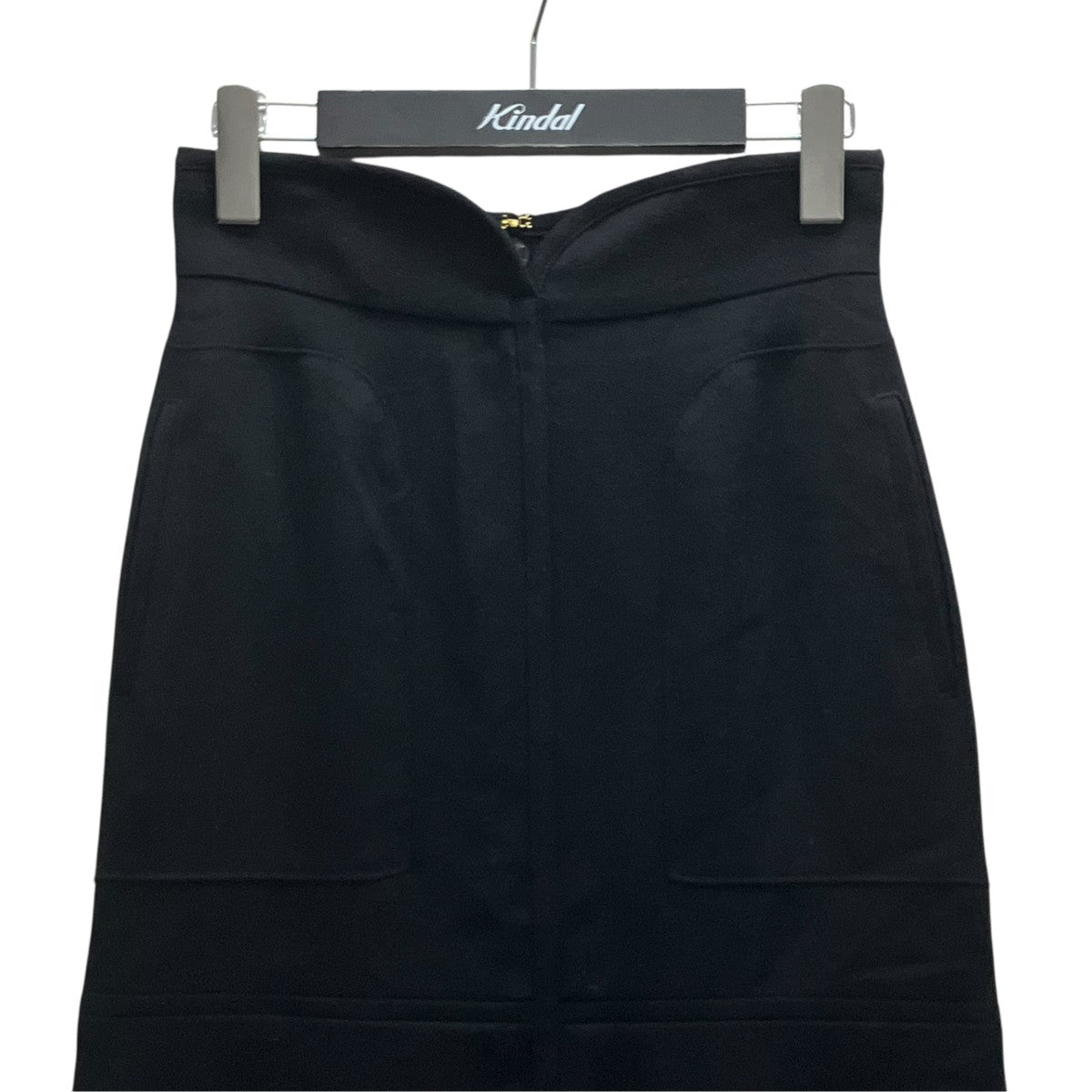 High Waisted Wool Georgette Skirt ハイウエストウールジョーゼットスカート