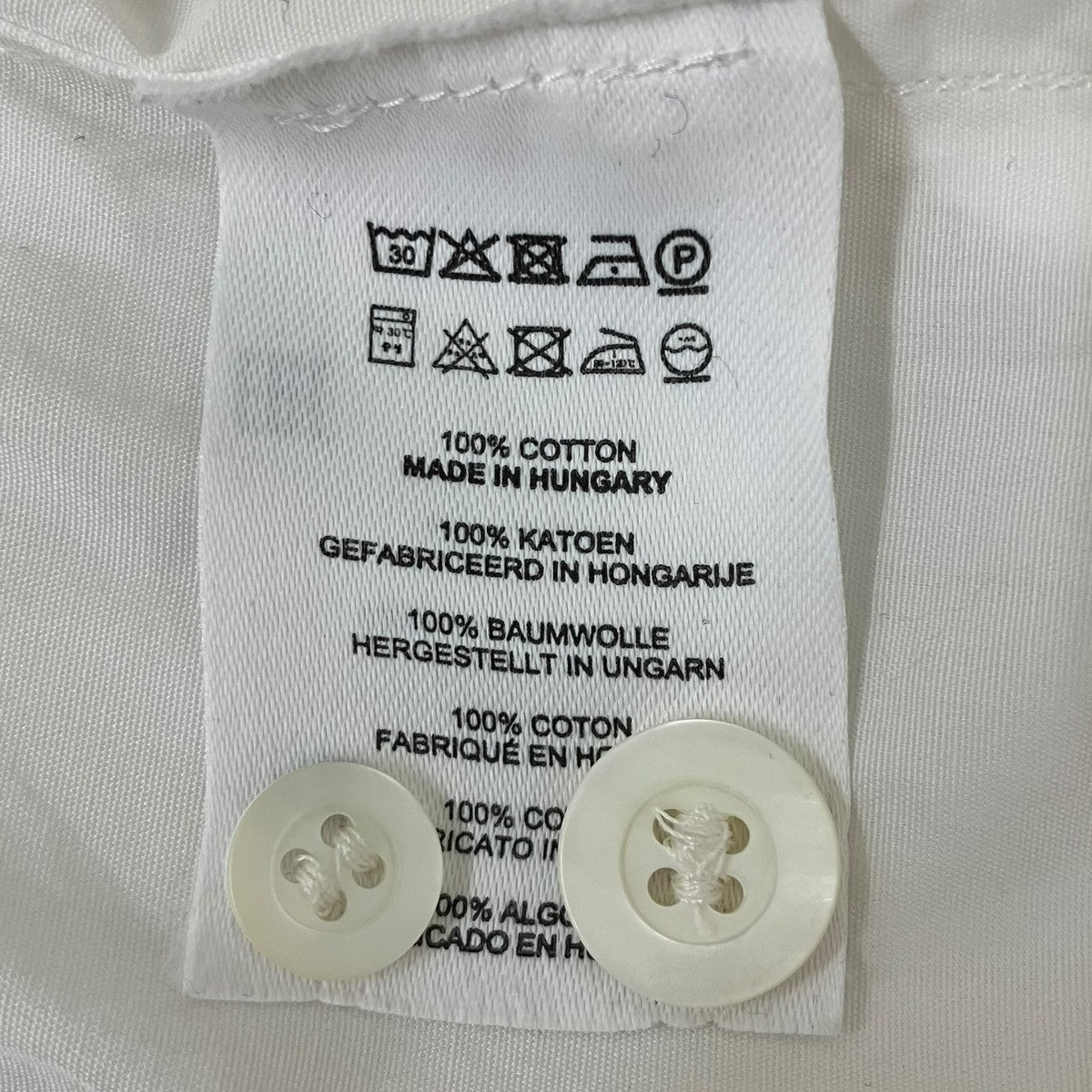 DRIES VAN NOTEN ロングシャツ 古着・中古-5枚目のアイテム画像