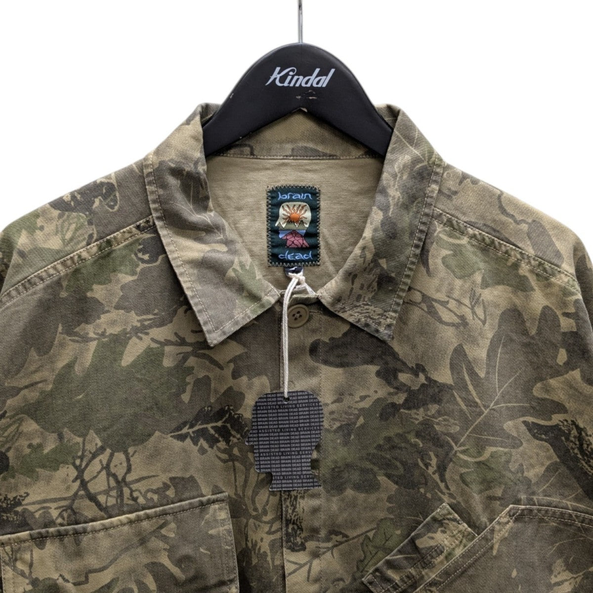 BRAIN DEAD(ブレインデッド) 25AW Twill Military Shirt Jacketシャツ