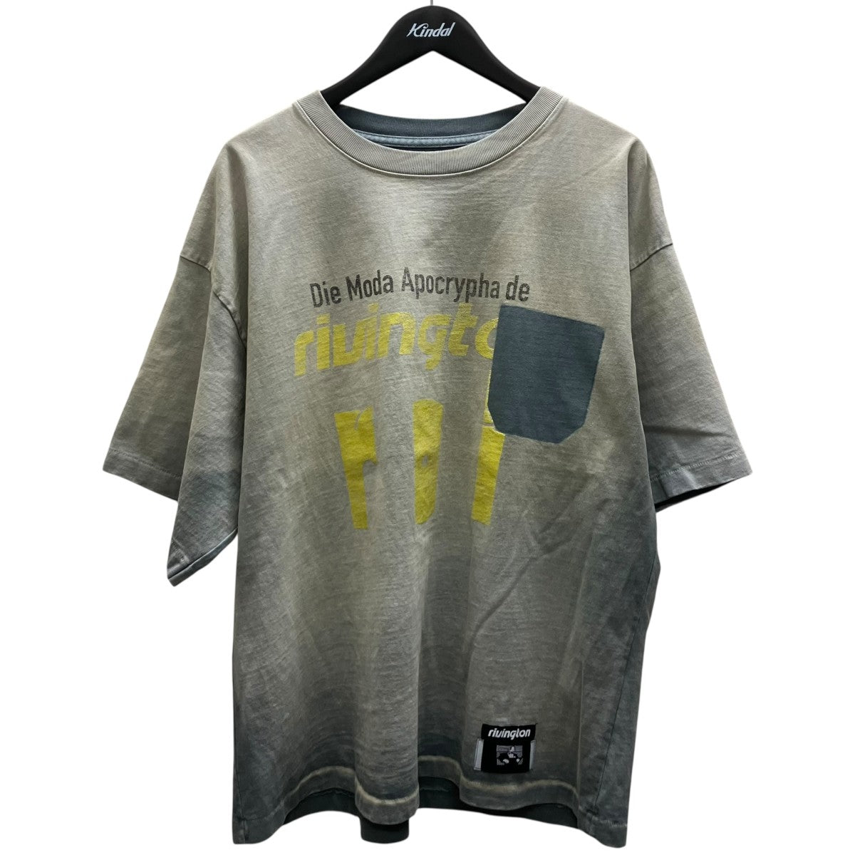 RIVINGTON roi Rebls ヴィンテージ加工半袖Tシャツ 古着・中古-1枚目のアイテム画像