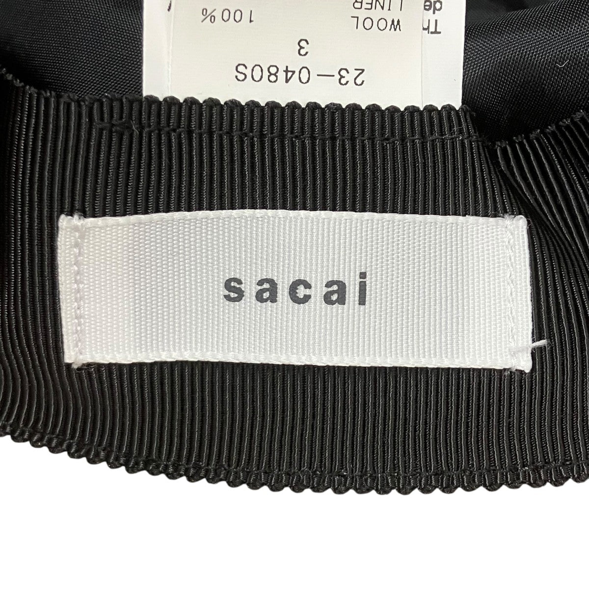sacai バケットハット 古着・中古-5枚目のアイテム画像