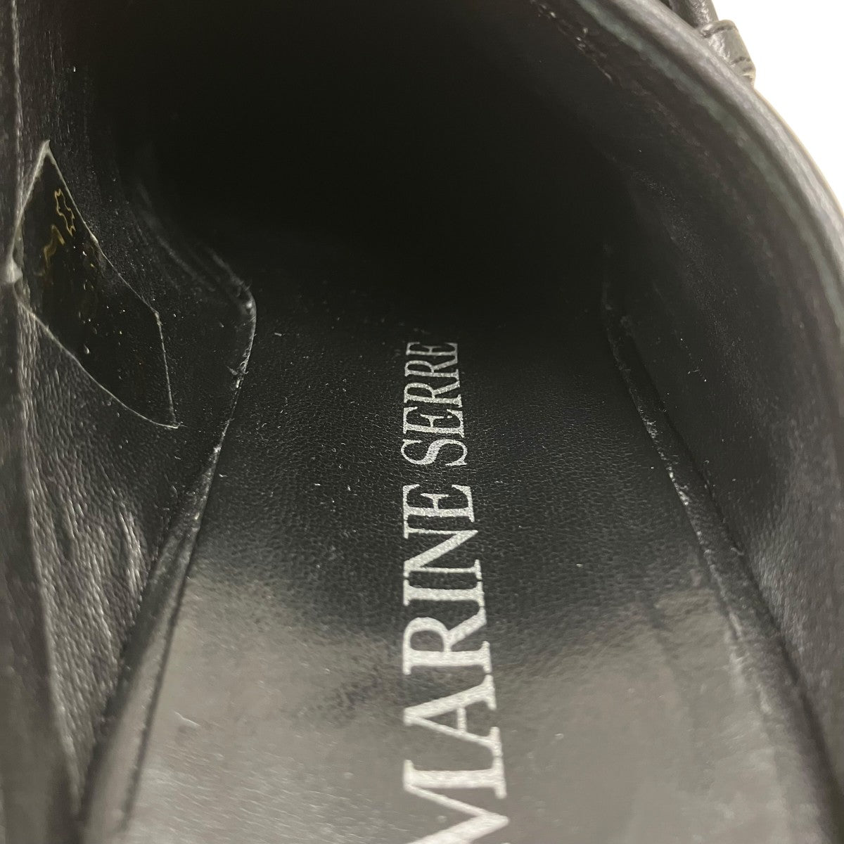 marine serre レザーミュール 古着・中古-7枚目のアイテム画像