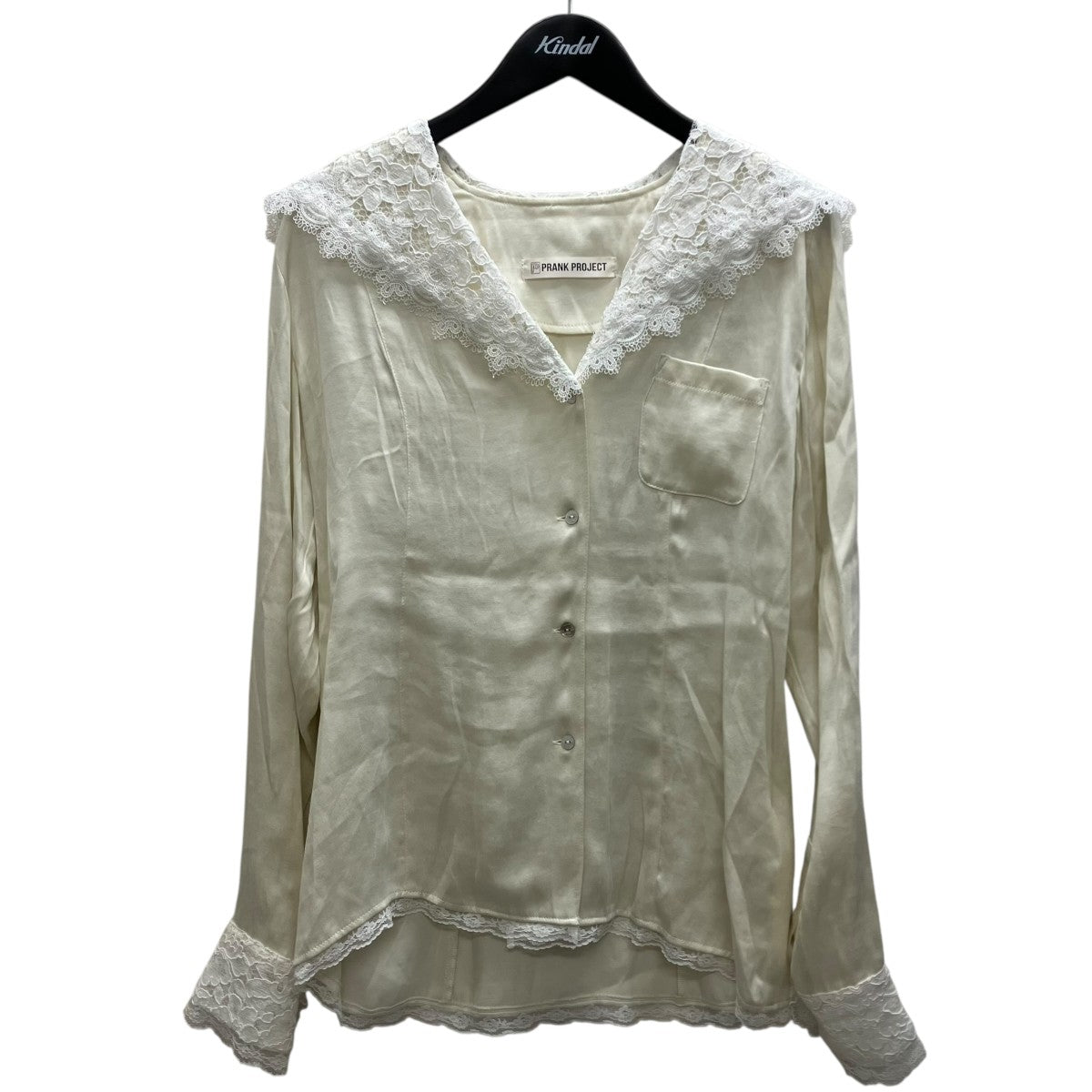 Lace Collar Shirt レースシャツ