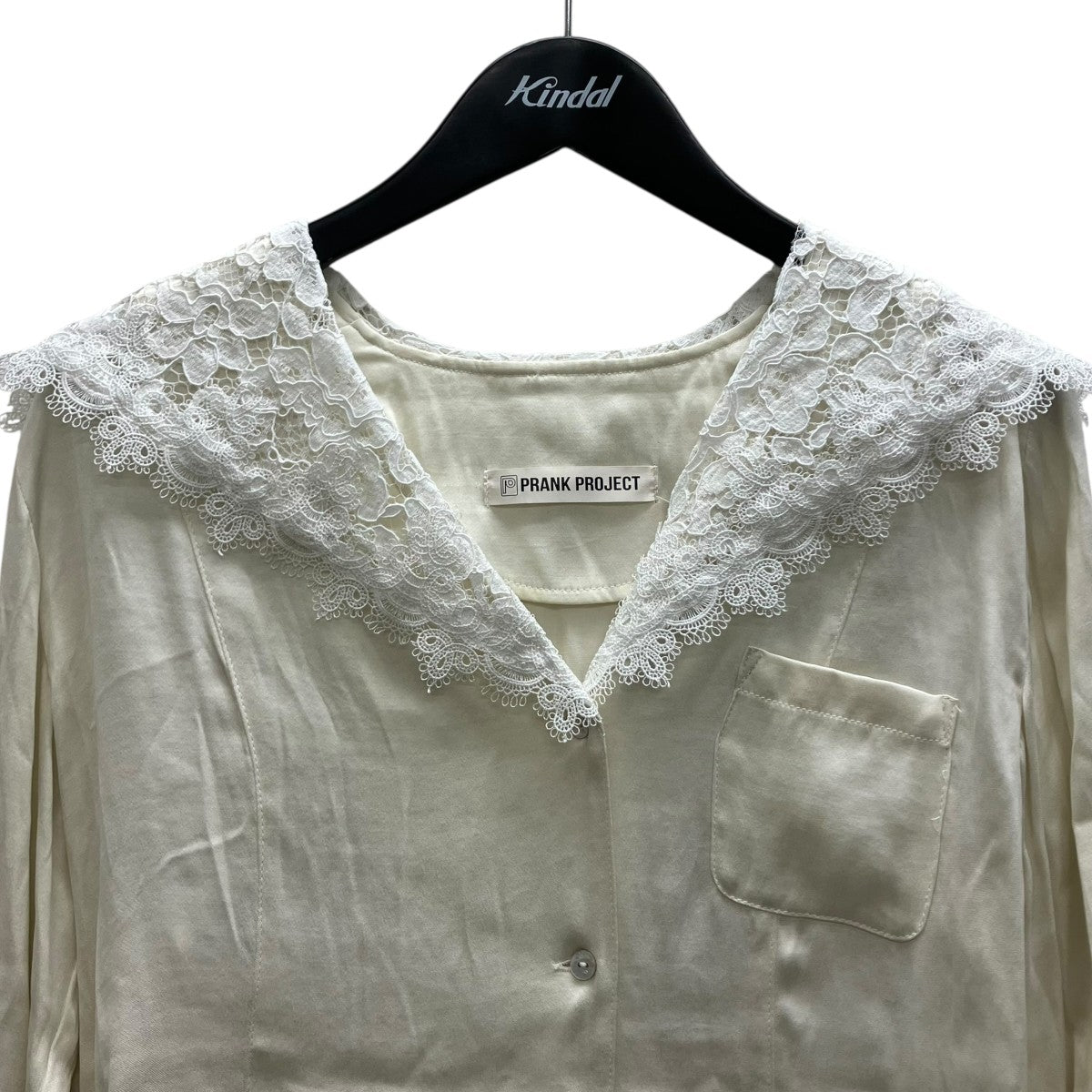 Lace Collar Shirt レースシャツ