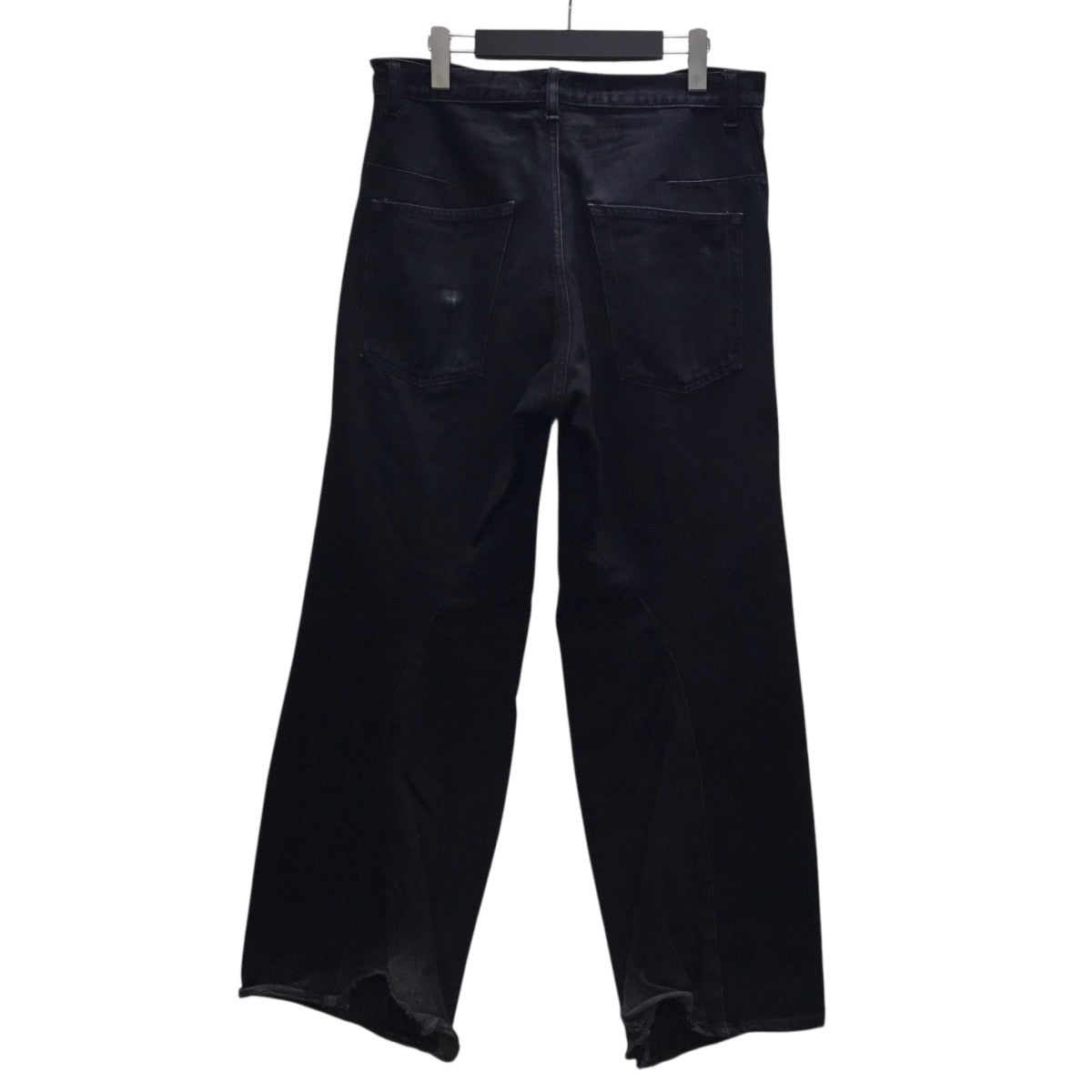 3D TWISTED WIDE LEG JEANS 3Dツイストデニムパンツ