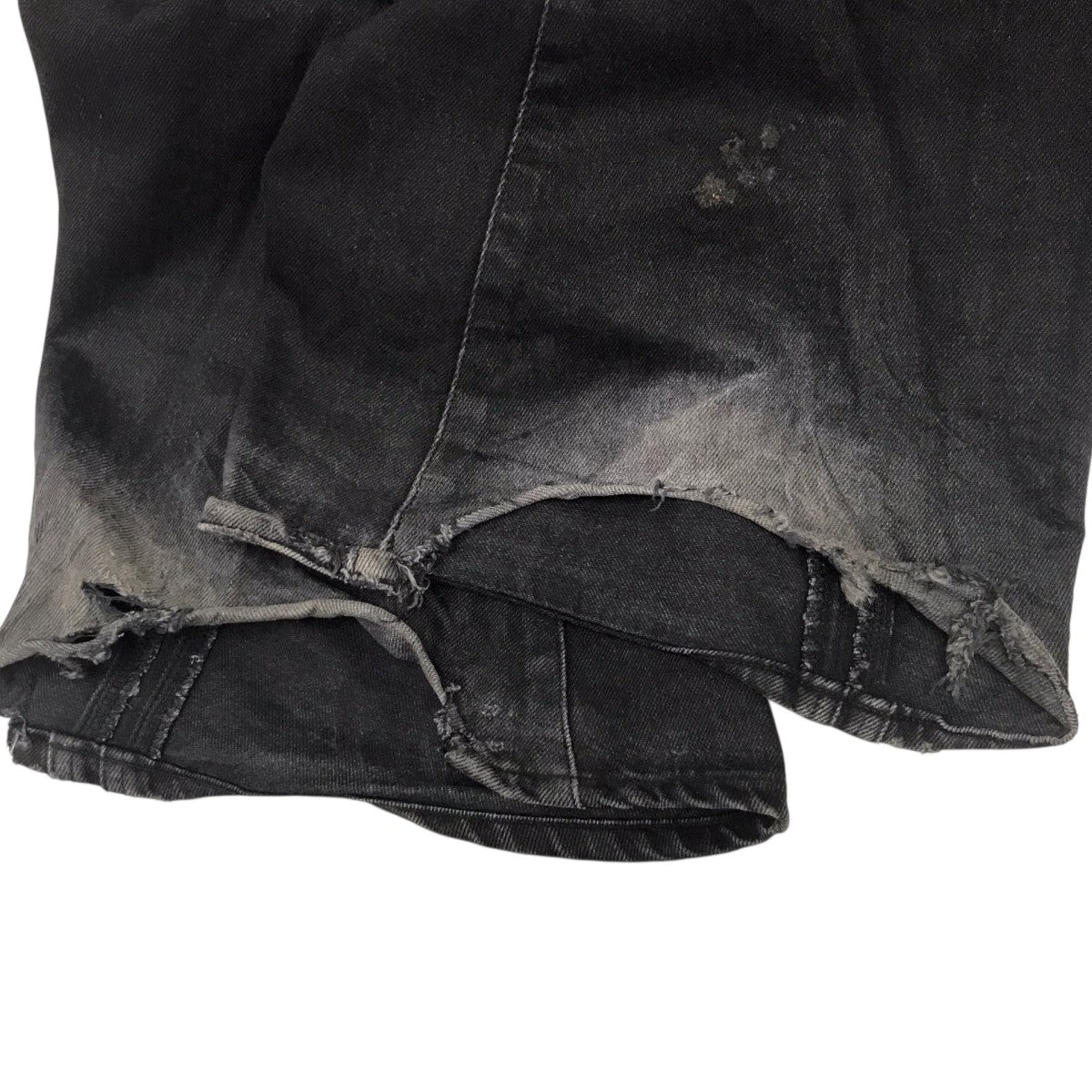 3D TWISTED WIDE LEG JEANS 3Dツイストデニムパンツ
