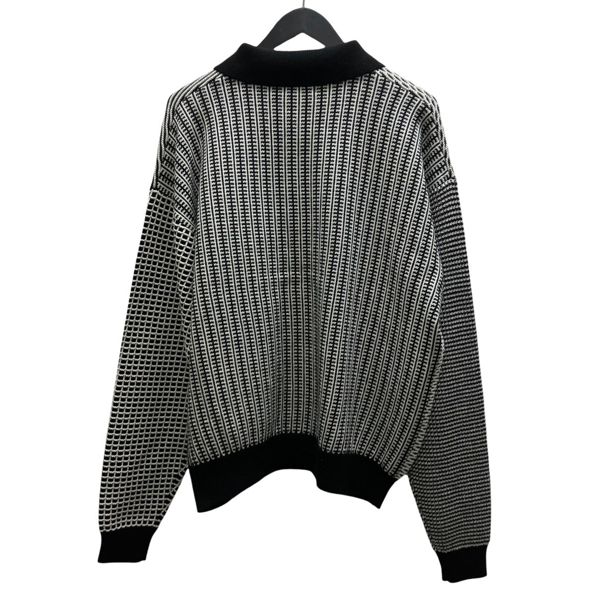 PHINGERIN ニットポロカーディガン 古着・中古-3枚目のアイテム画像