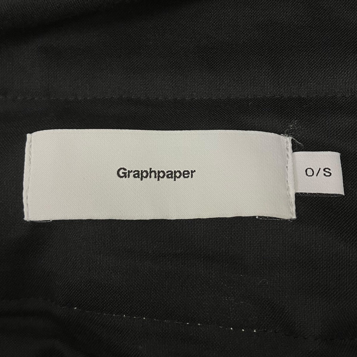 Graphpaper Scale Off Wool Wide Chef Pants シェフパンツ 古着・中古-6枚目のアイテム画像