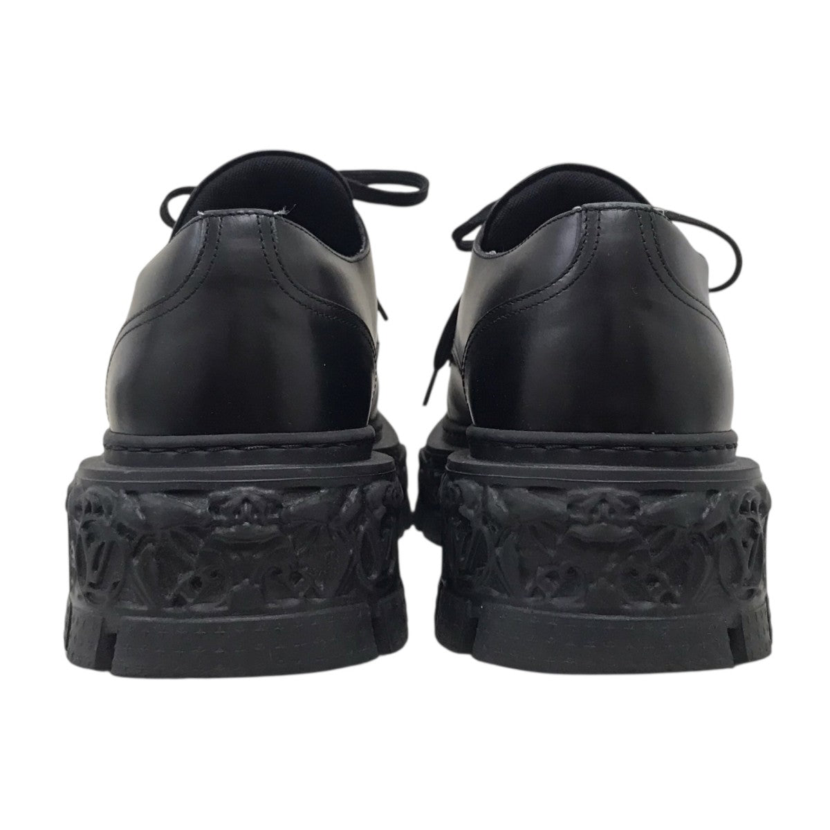 LOUIS VUITTON BAROQUE LINE DERBY レザーダービーシューズ 古着・中古-4枚目のアイテム画像