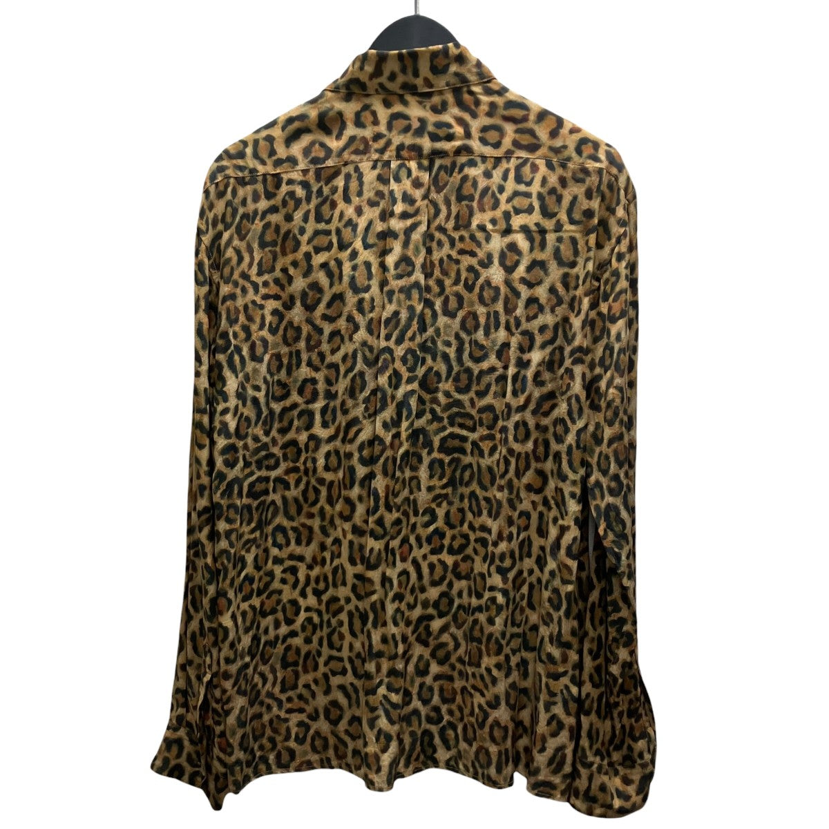 MASU ZIP-UP LEOPARD SHIRT ジップシャツ 古着・中古-3枚目のアイテム画像