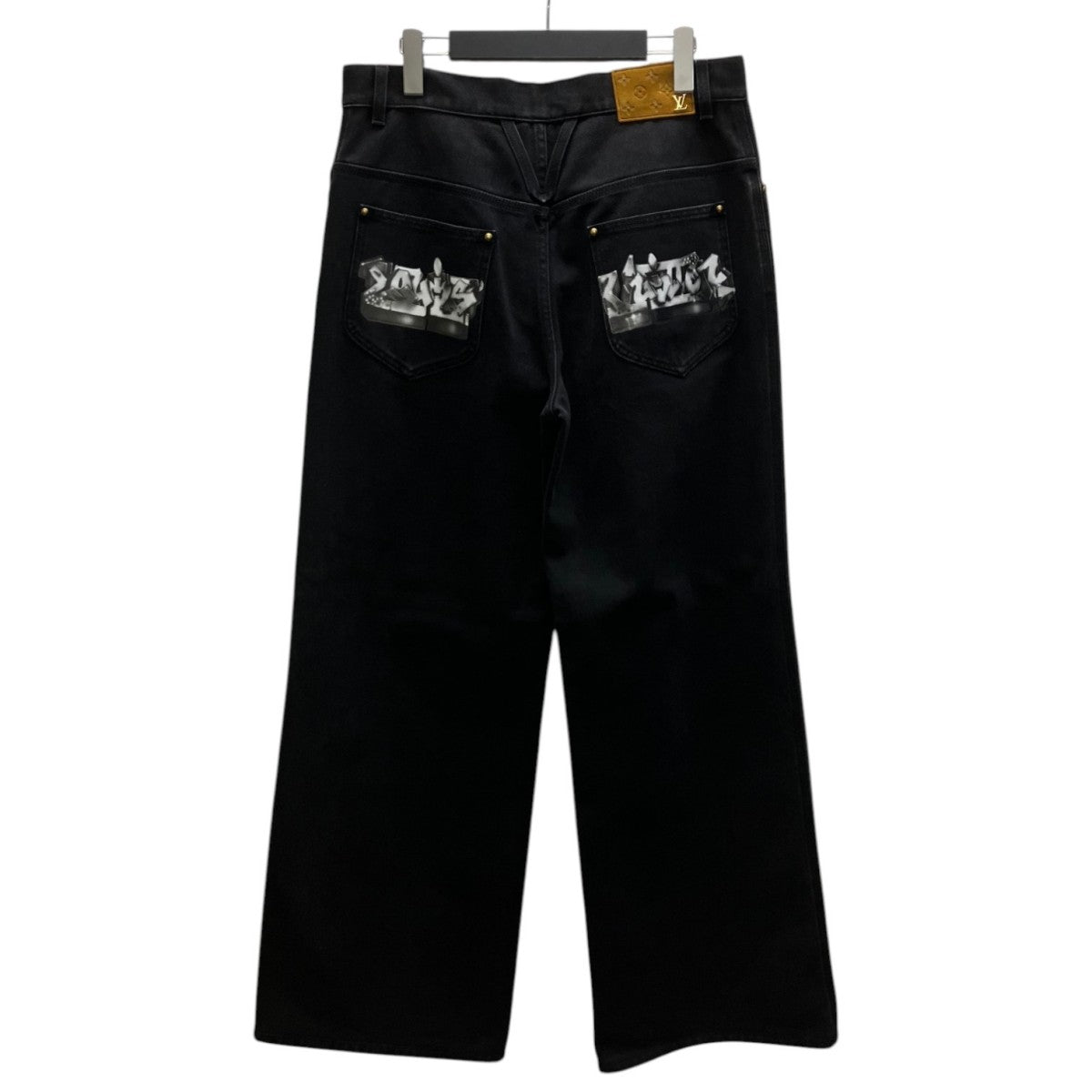 22AW グラフィティワイドバギーデニムパンツ
