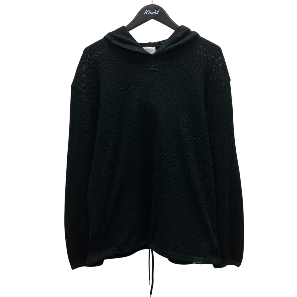 courreges メッシュニットパーカー 古着・中古-1枚目のアイテム画像