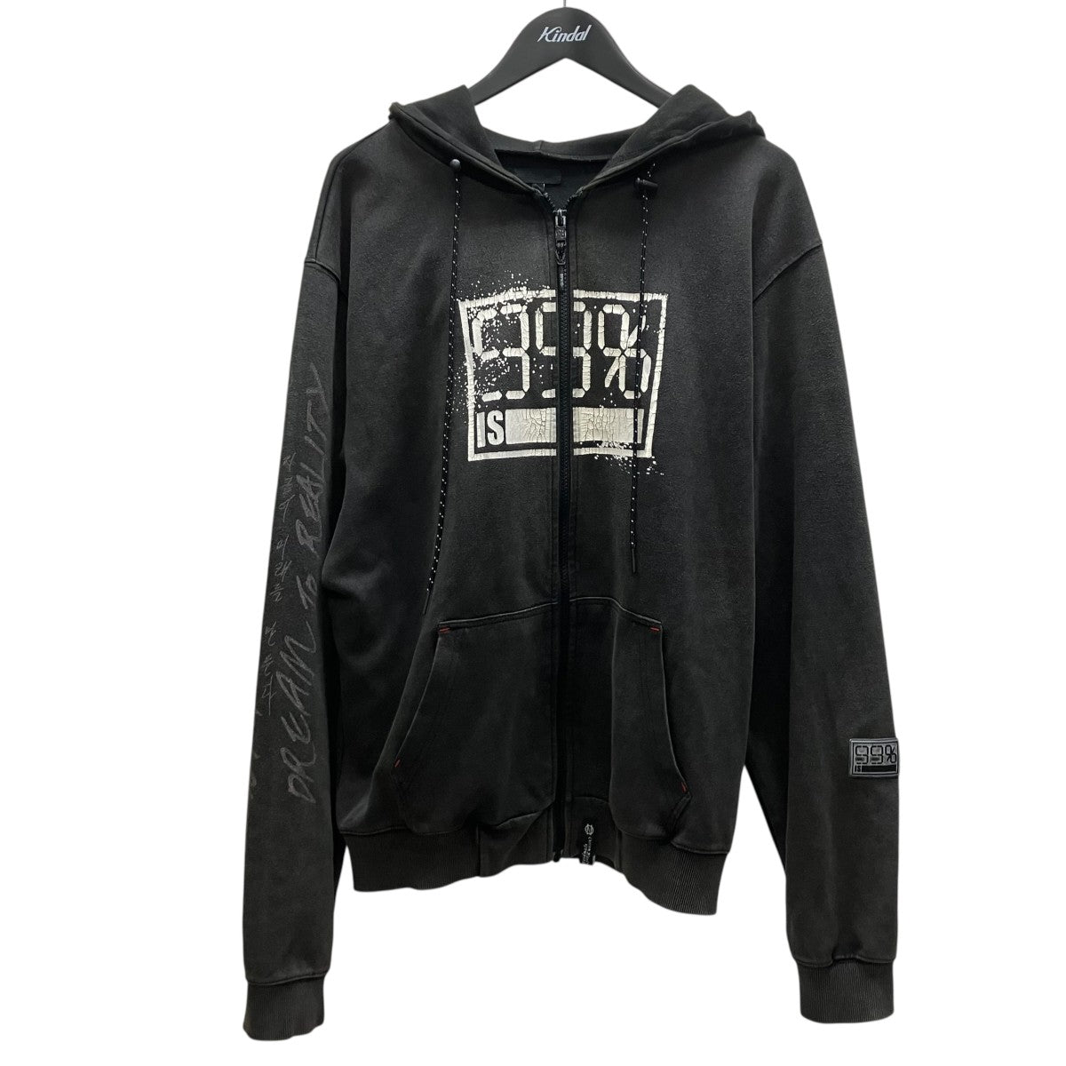 99％is ジップパーカー 古着・中古-1枚目のアイテム画像