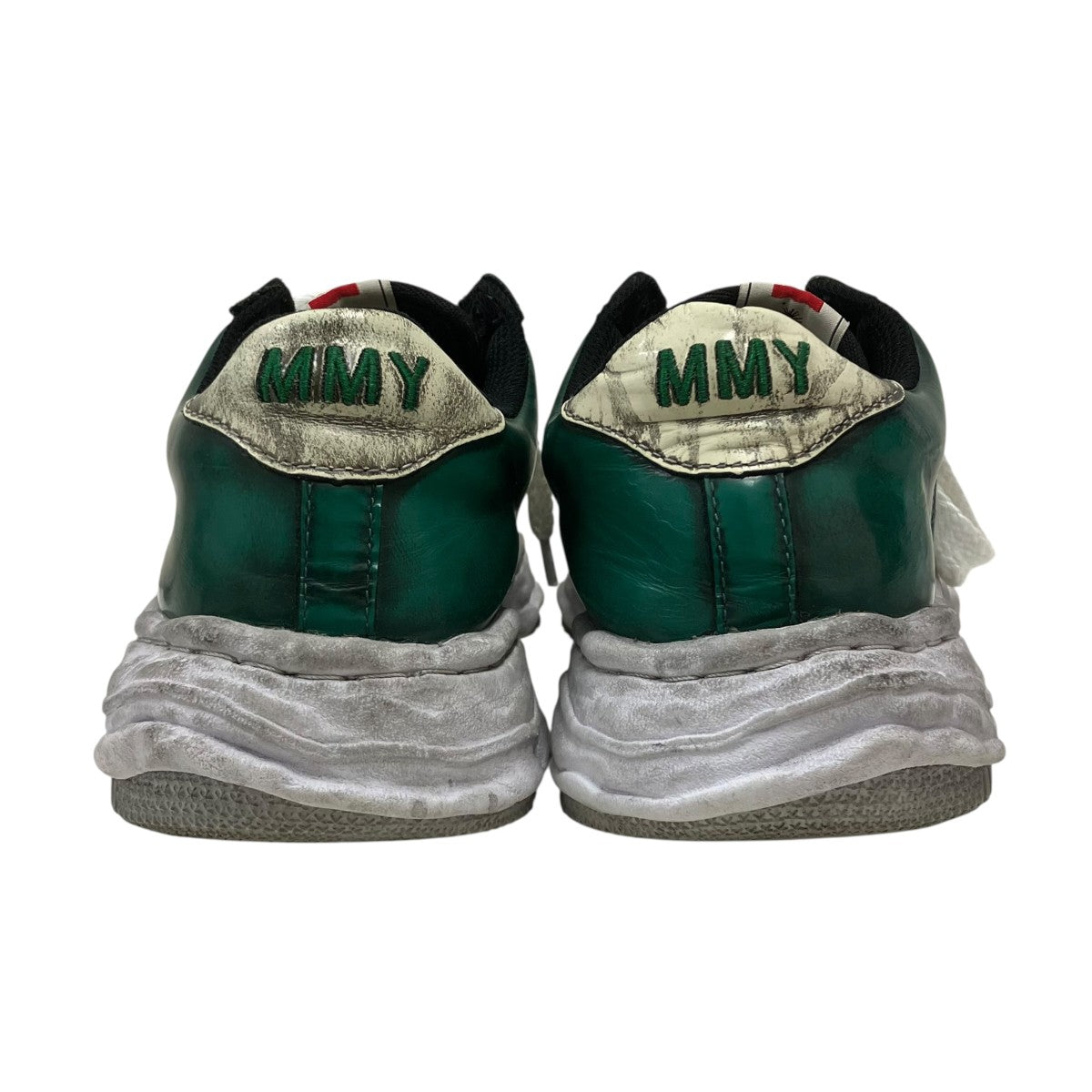 Maison MIHARA YASUHIRO WAYNE LOW brushed pat ローカットスニーカー 古着・中古-4枚目のアイテム画像