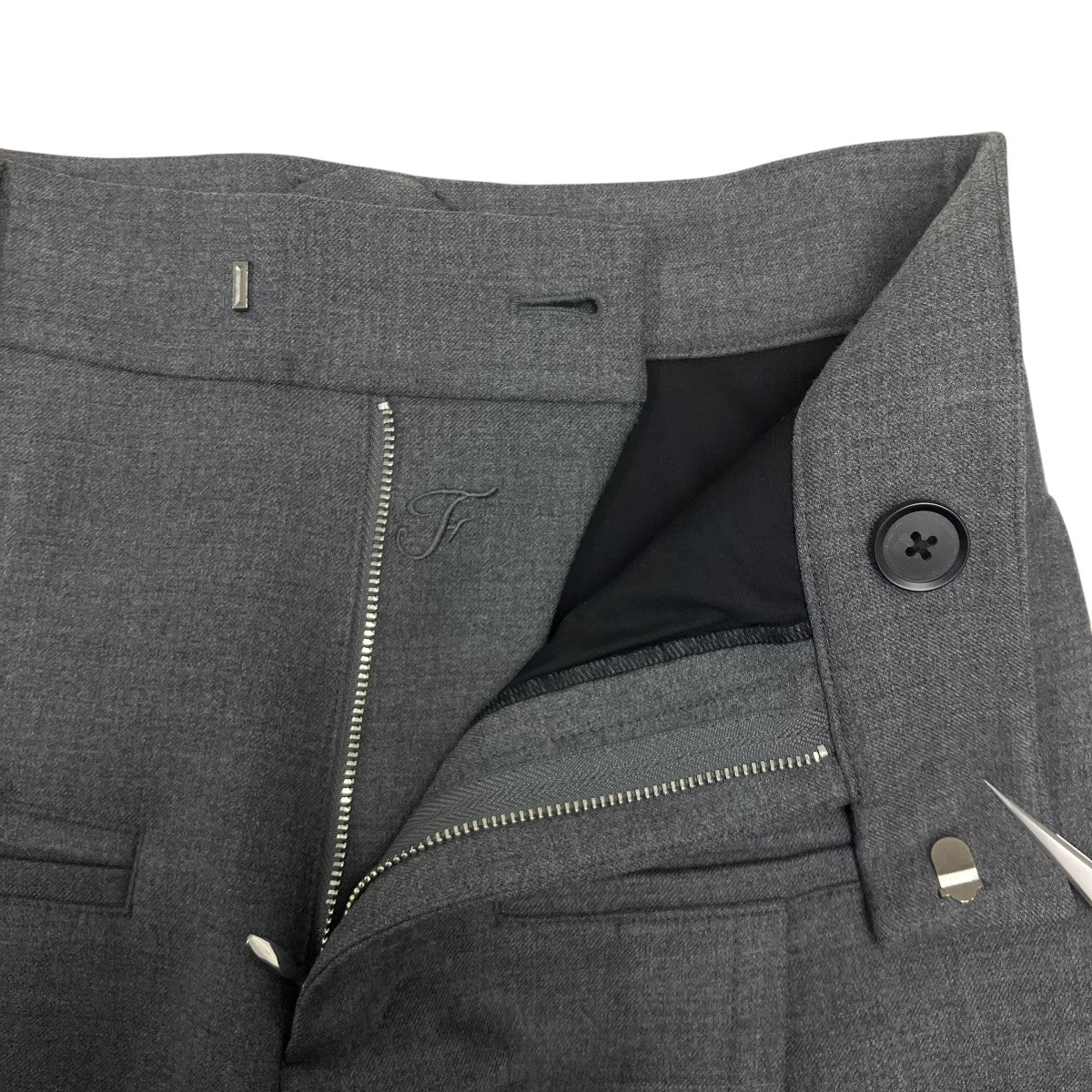 fax copy express Hand In Front Pocket Pant ワイドスラックス 古着・中古-5枚目のアイテム画像