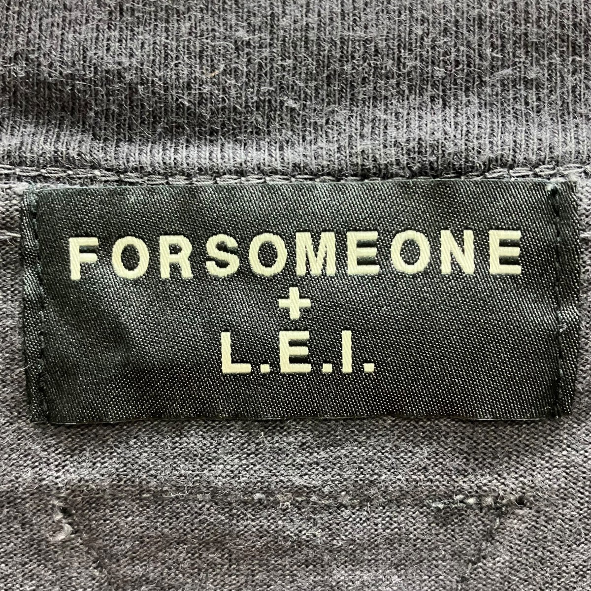 FORSOMEONE LF LAYERED LS TEE ロングスリーブTシャツ 古着・中古-4枚目のアイテム画像