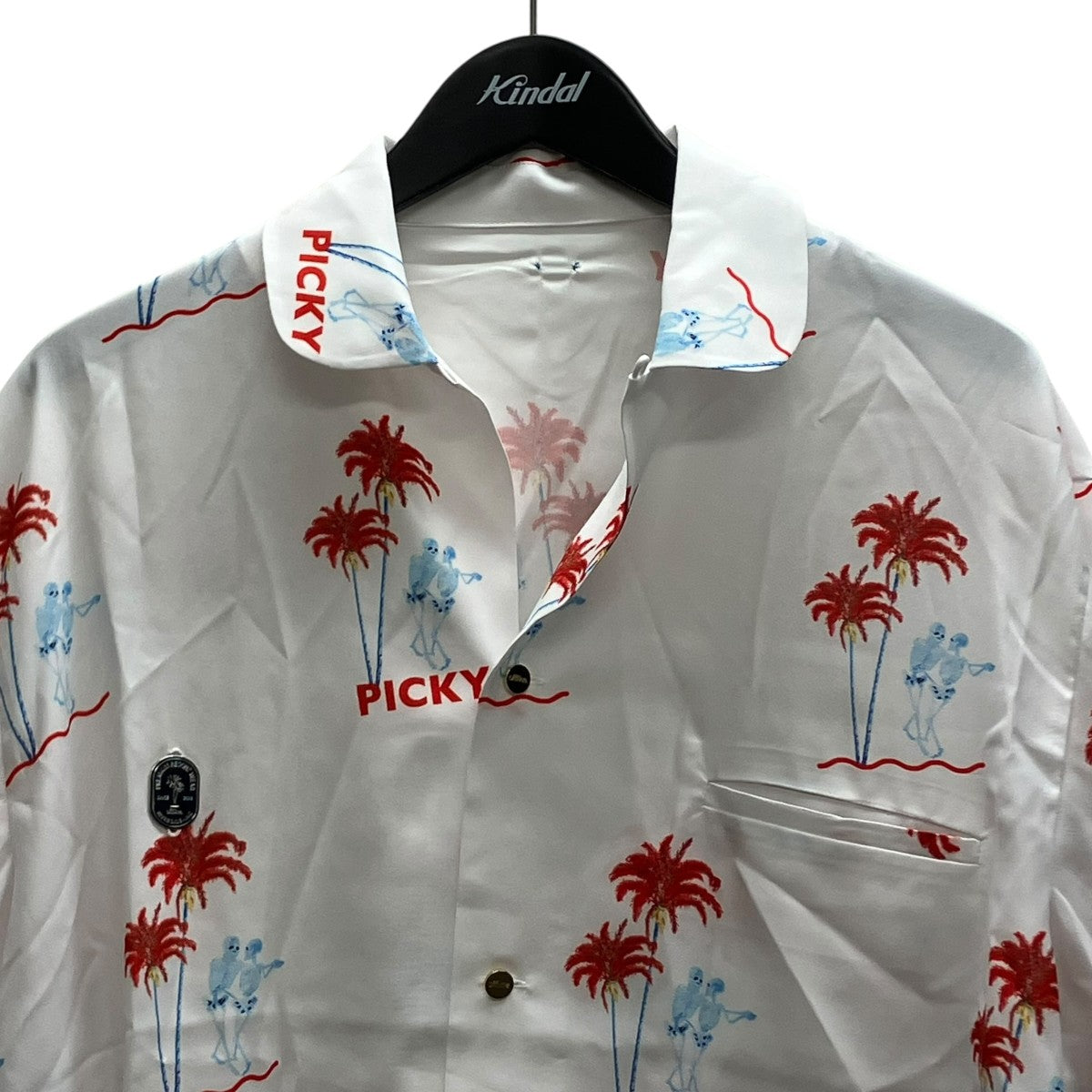 OFFLINE PICKY SUISAI SHIRT半袖シャツ 古着・中古-2枚目のアイテム画像