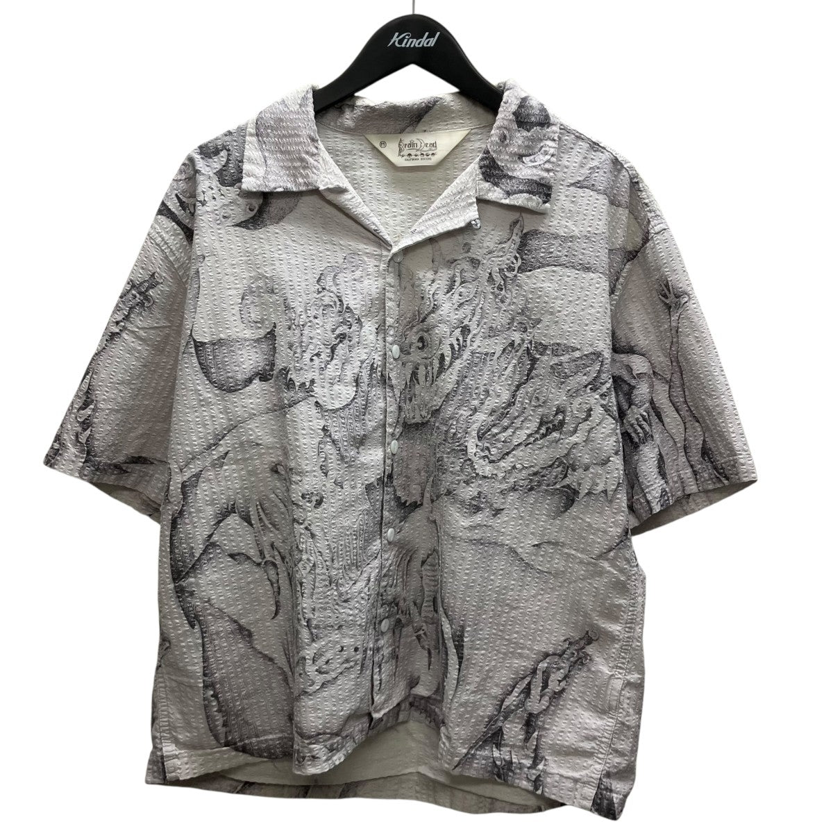 BRAIN DEAD 25SSDRAGONSPEAKER S S SHIRT半袖シャツ 古着・中古-1枚目のアイテム画像