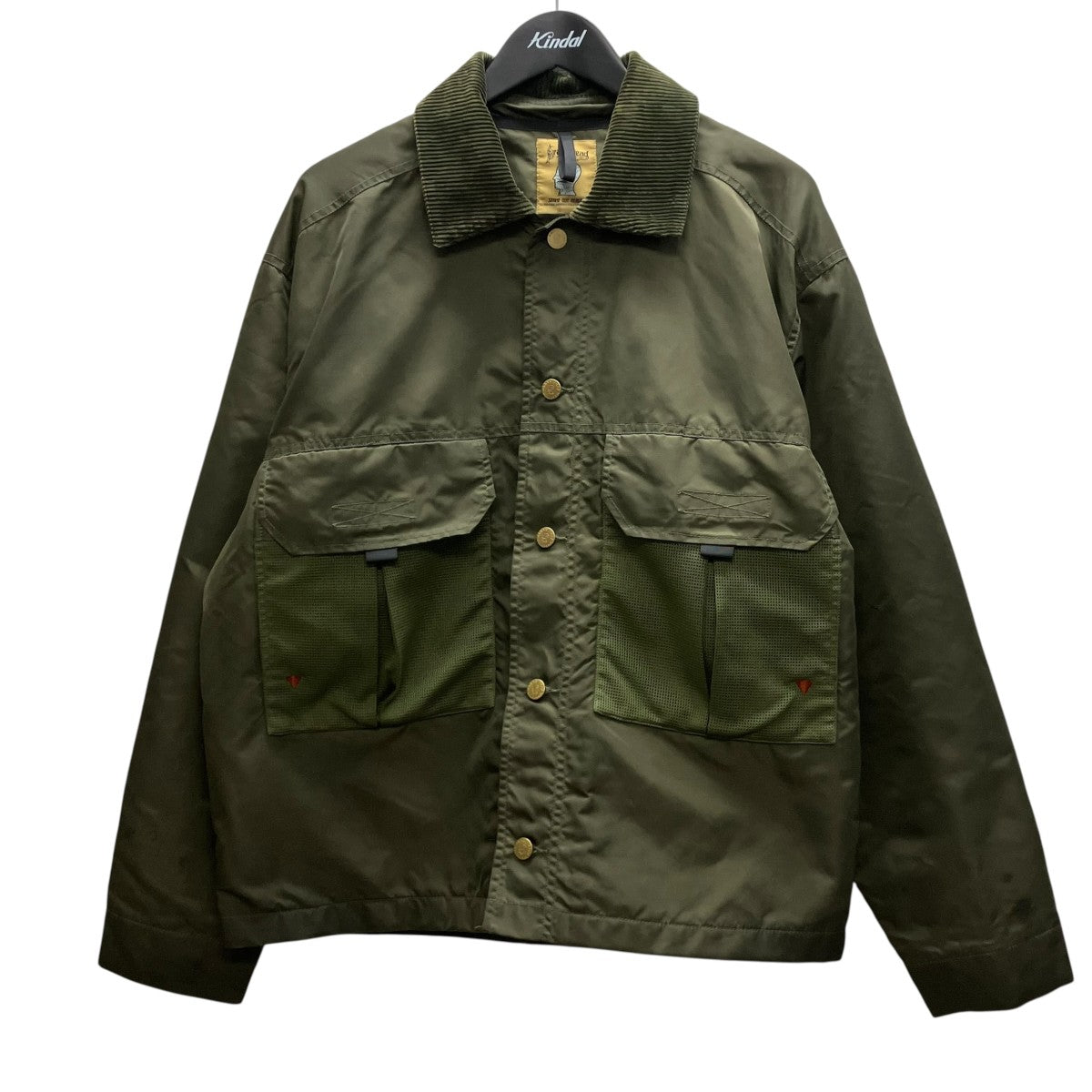 BRAIN DEAD Cropped Chore Jacket クロップドチョアジャケット 古着・中古-1枚目のアイテム画像