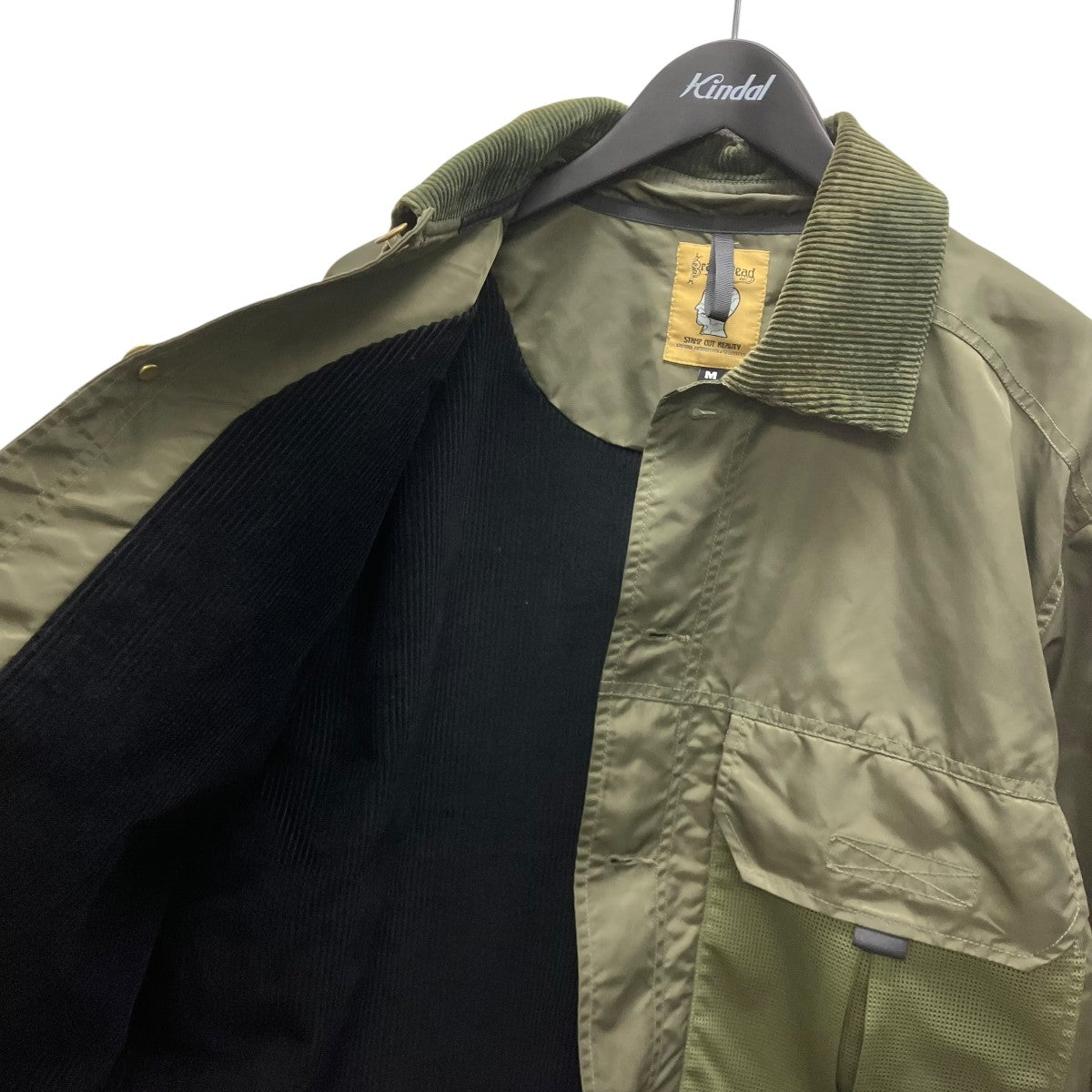 BRAIN DEAD Cropped Chore Jacket クロップドチョアジャケット 古着・中古-4枚目のアイテム画像