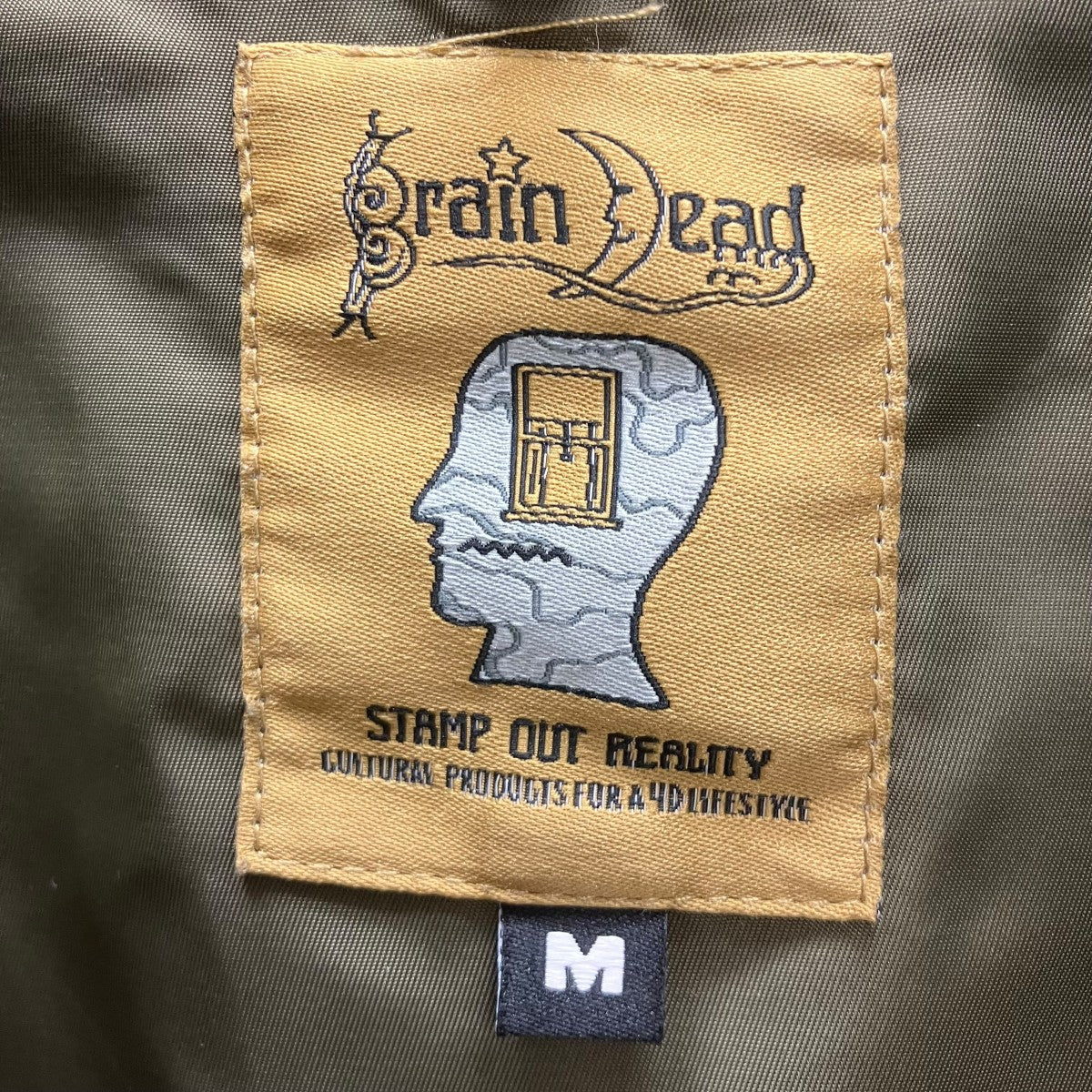 BRAIN DEAD Cropped Chore Jacket クロップドチョアジャケット 古着・中古-5枚目のアイテム画像