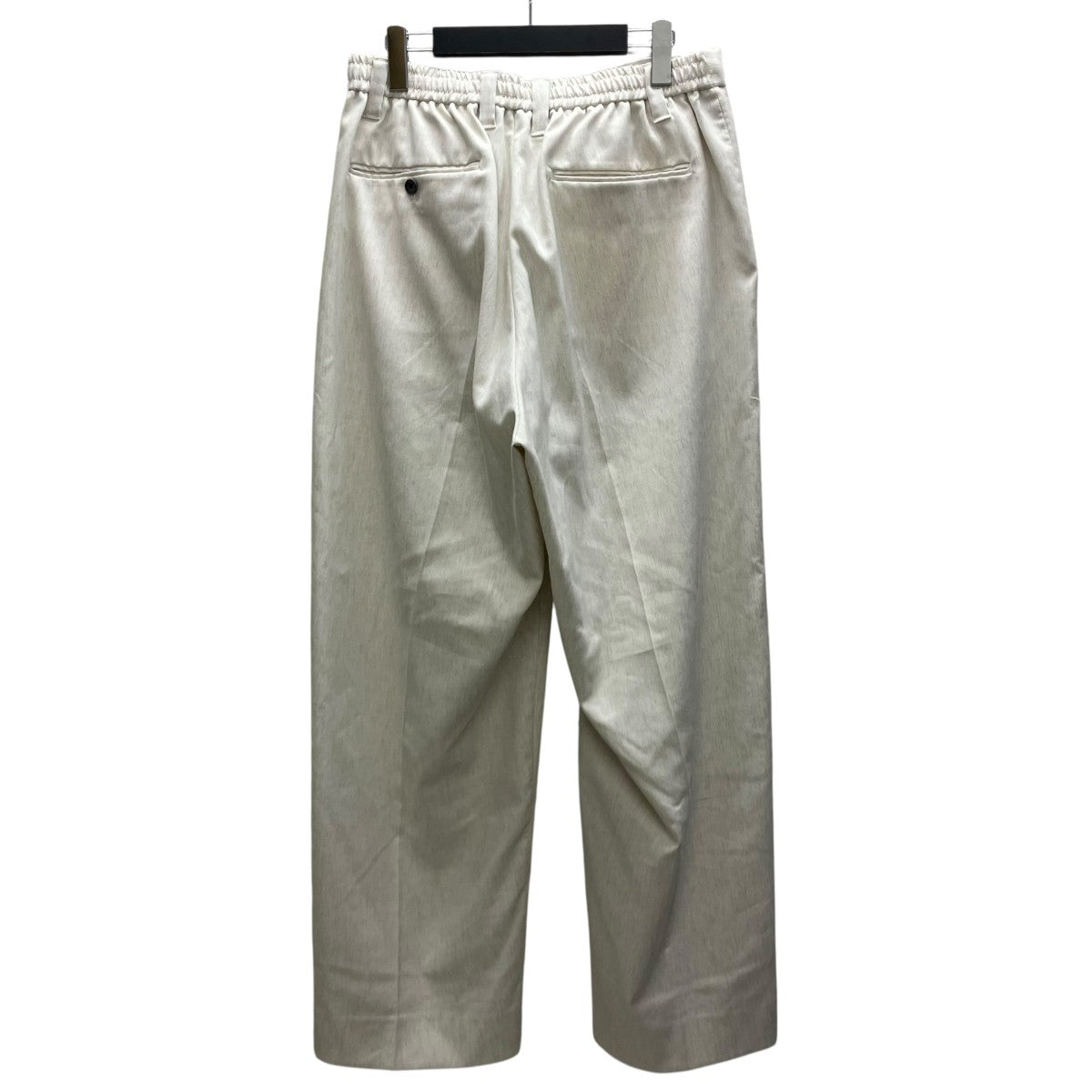 MAISON SPECIAL LINEN MIX One-tuck Prime-Wide Tapered Slacks リネンパンツ 古着・中古-3枚目のアイテム画像