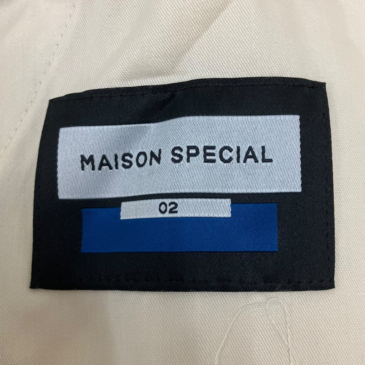 MAISON SPECIAL LINEN MIX One-tuck Prime-Wide Tapered Slacks リネンパンツ 古着・中古-6枚目のアイテム画像