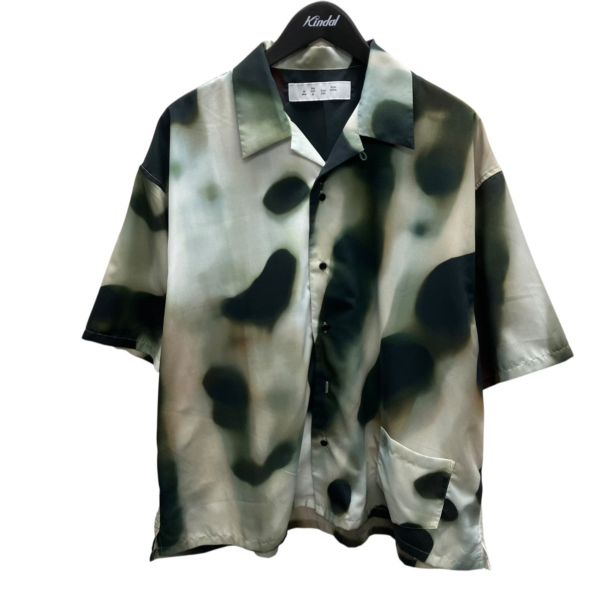 BAL BLUR PATTERN SS SHIRT 半袖シャツ 古着・中古-1枚目のアイテム画像
