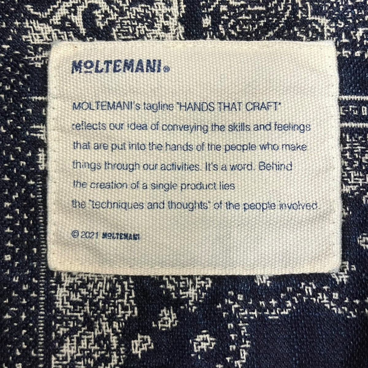 MOLTEMANI 長袖シャツ 古着・中古-6枚目のアイテム画像