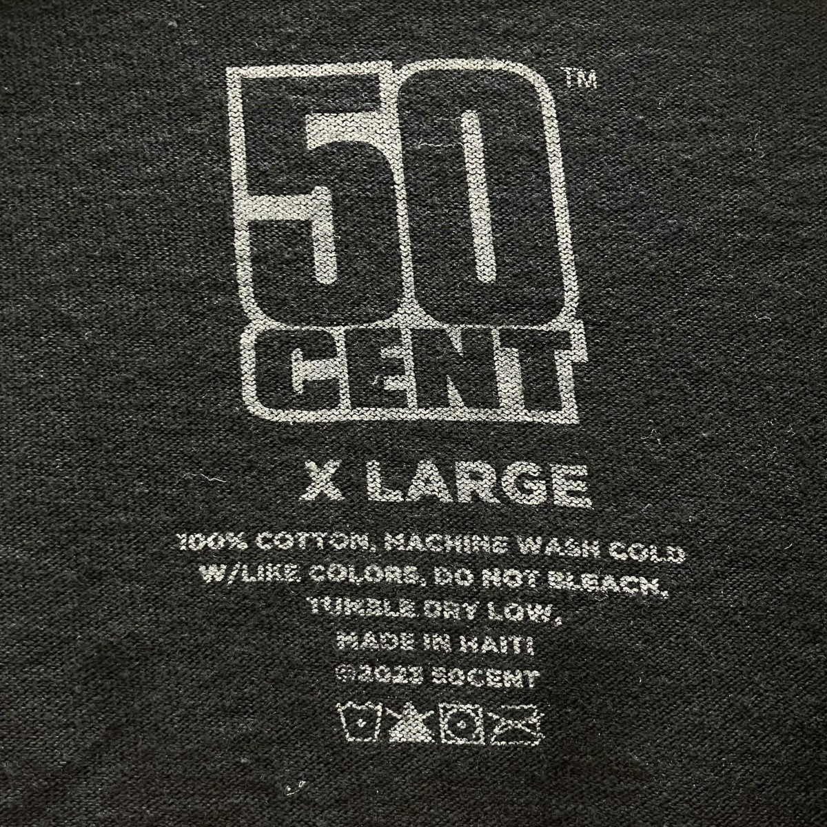 26AW50CENTリメイクTシャツ
