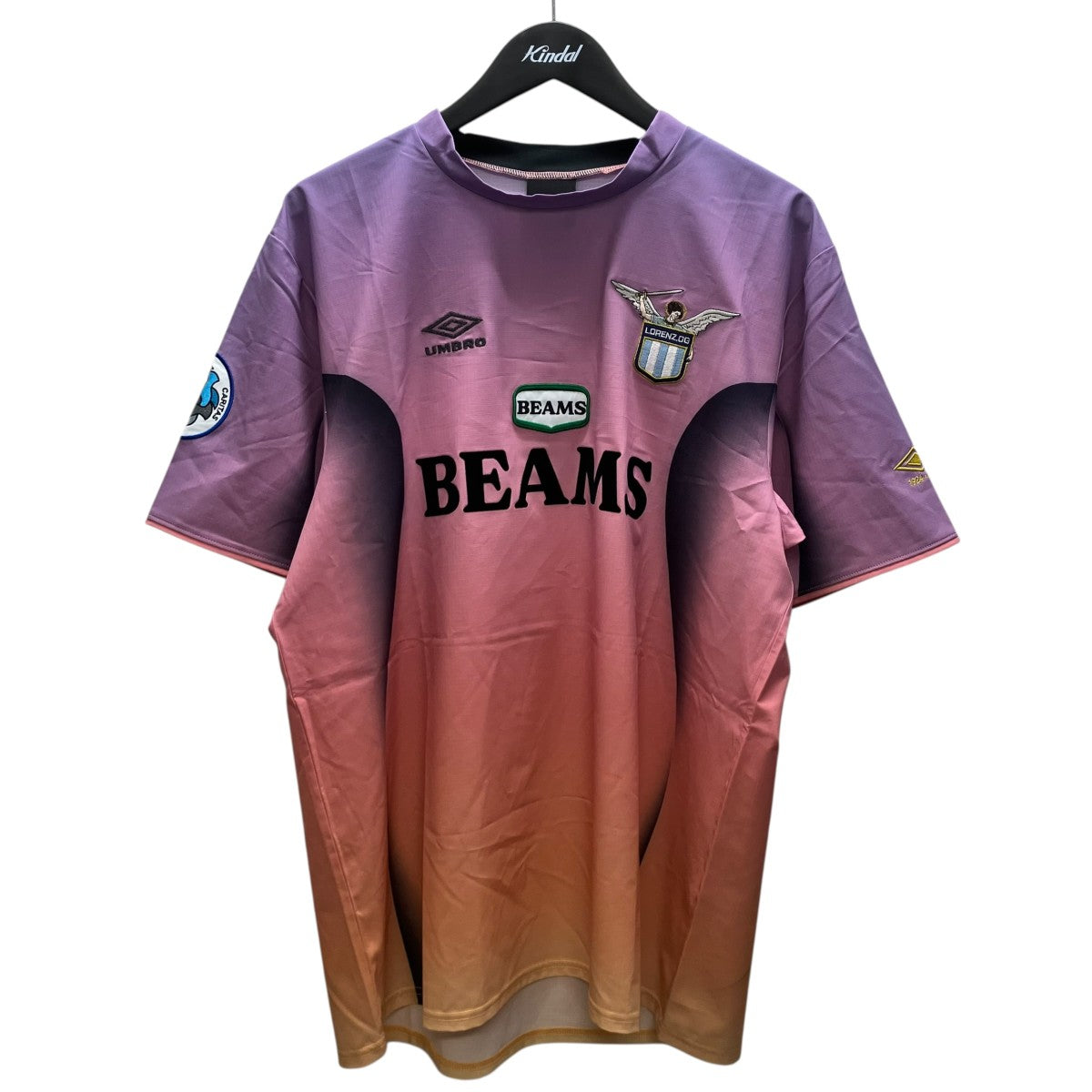 UMBRO×BEAMS×LORENZ．OG Game Shirt ゲームシャツ 古着・中古-1枚目のアイテム画像