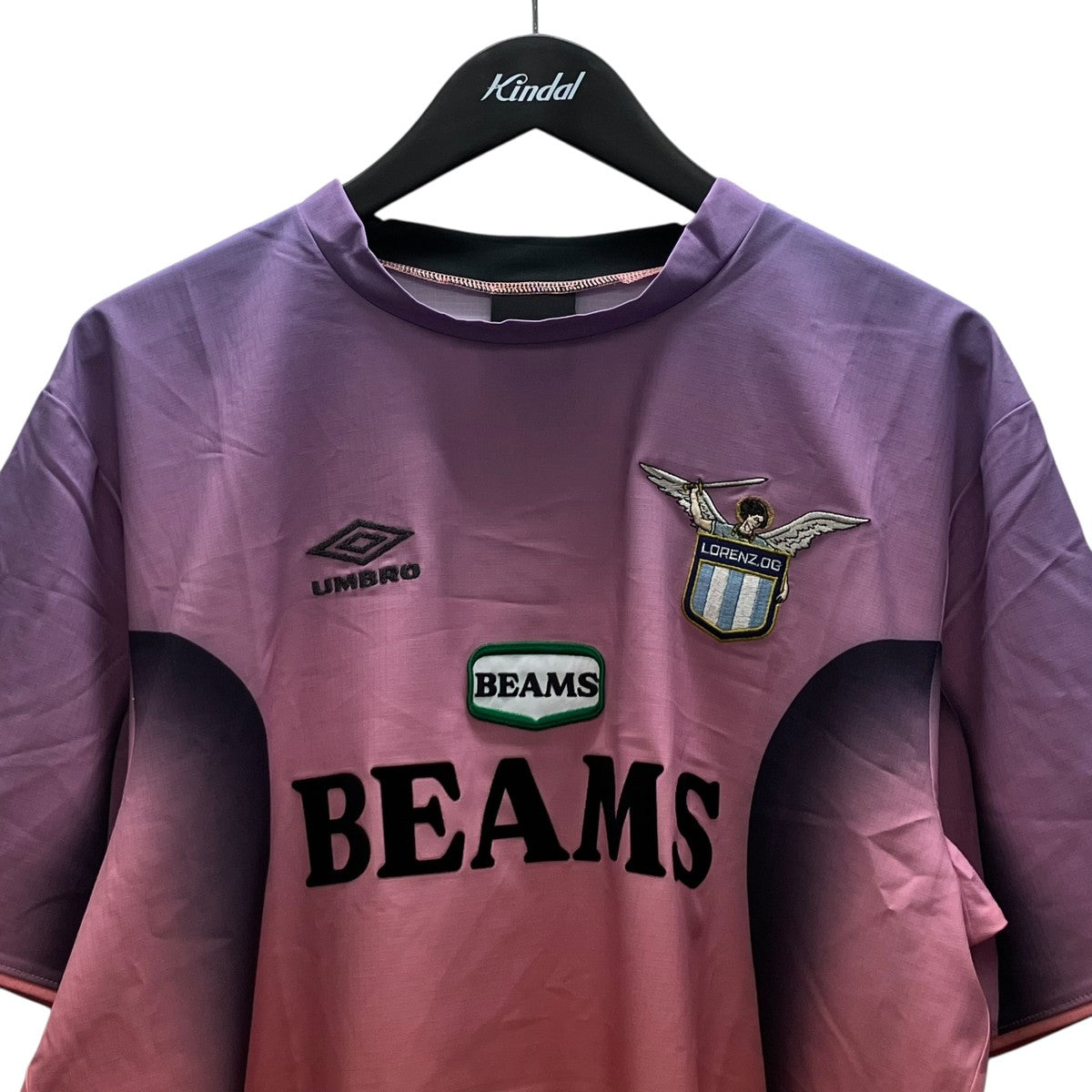 UMBRO×BEAMS×LORENZ．OG Game Shirt ゲームシャツ 古着・中古-2枚目のアイテム画像