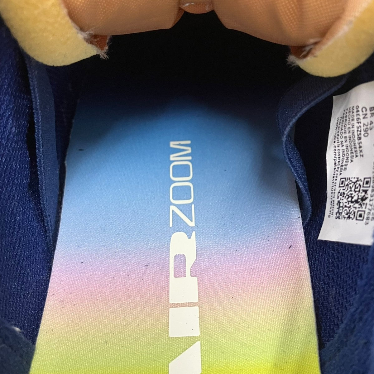 NIKE SB×PACCBET ZOOM TENNIS CLASSIC QS ローカットスニーカー 古着・中古-7枚目のアイテム画像