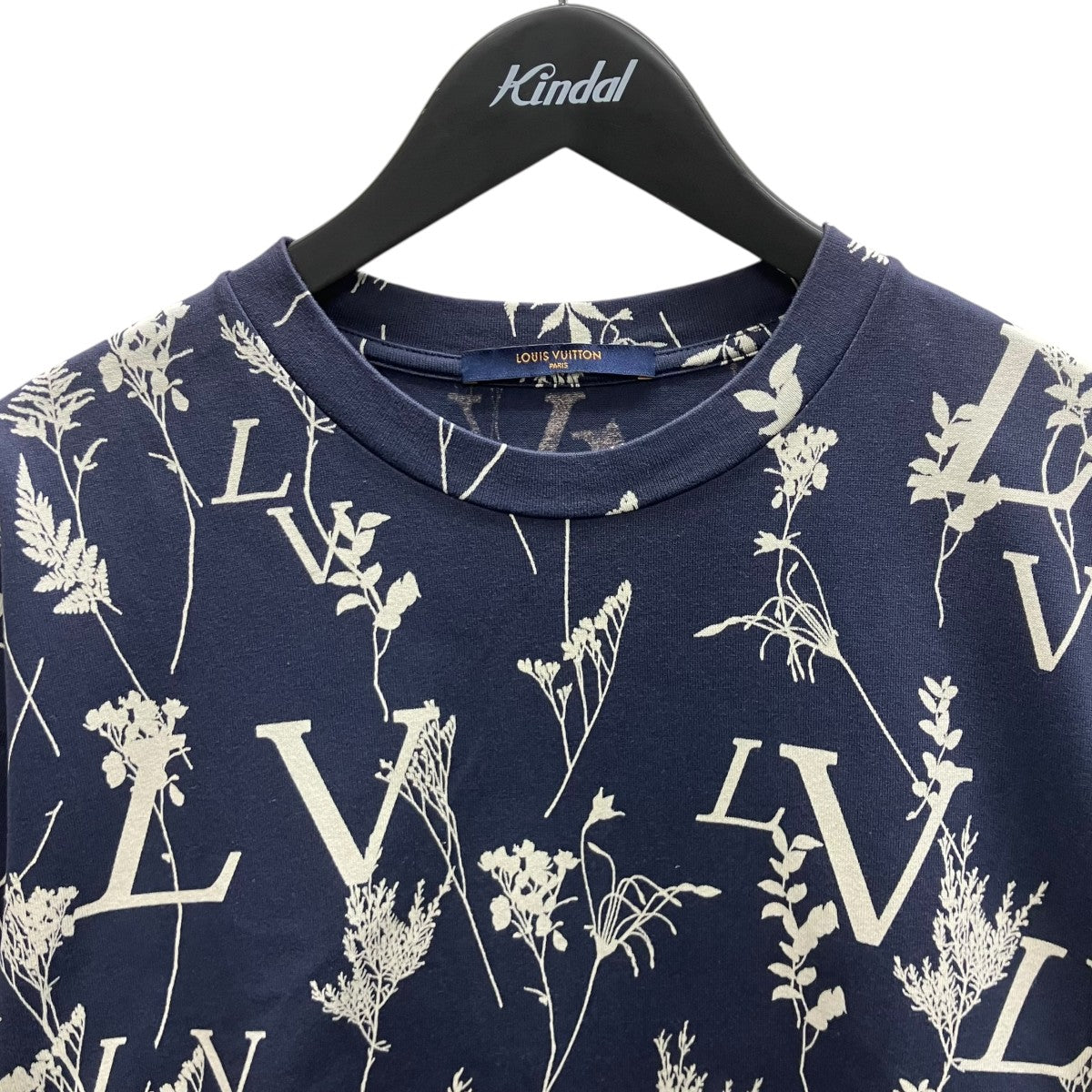 LOUIS VUITTON LVリーフ ディスチャージ Tシャツ 古着・中古-2枚目のアイテム画像