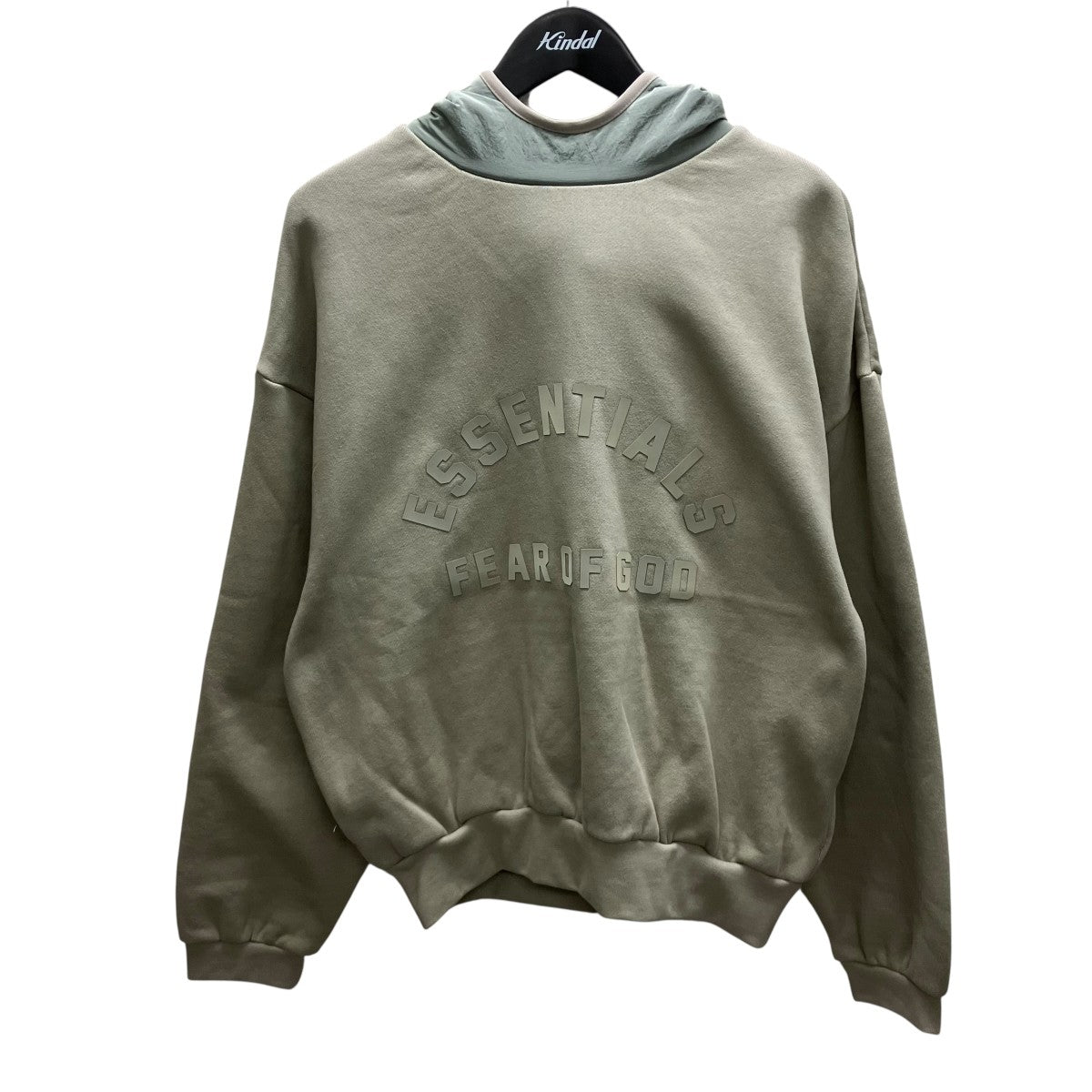 FOG ESSENTIALS ナイロンフードプルオーバーパーカー 古着・中古-1枚目のアイテム画像