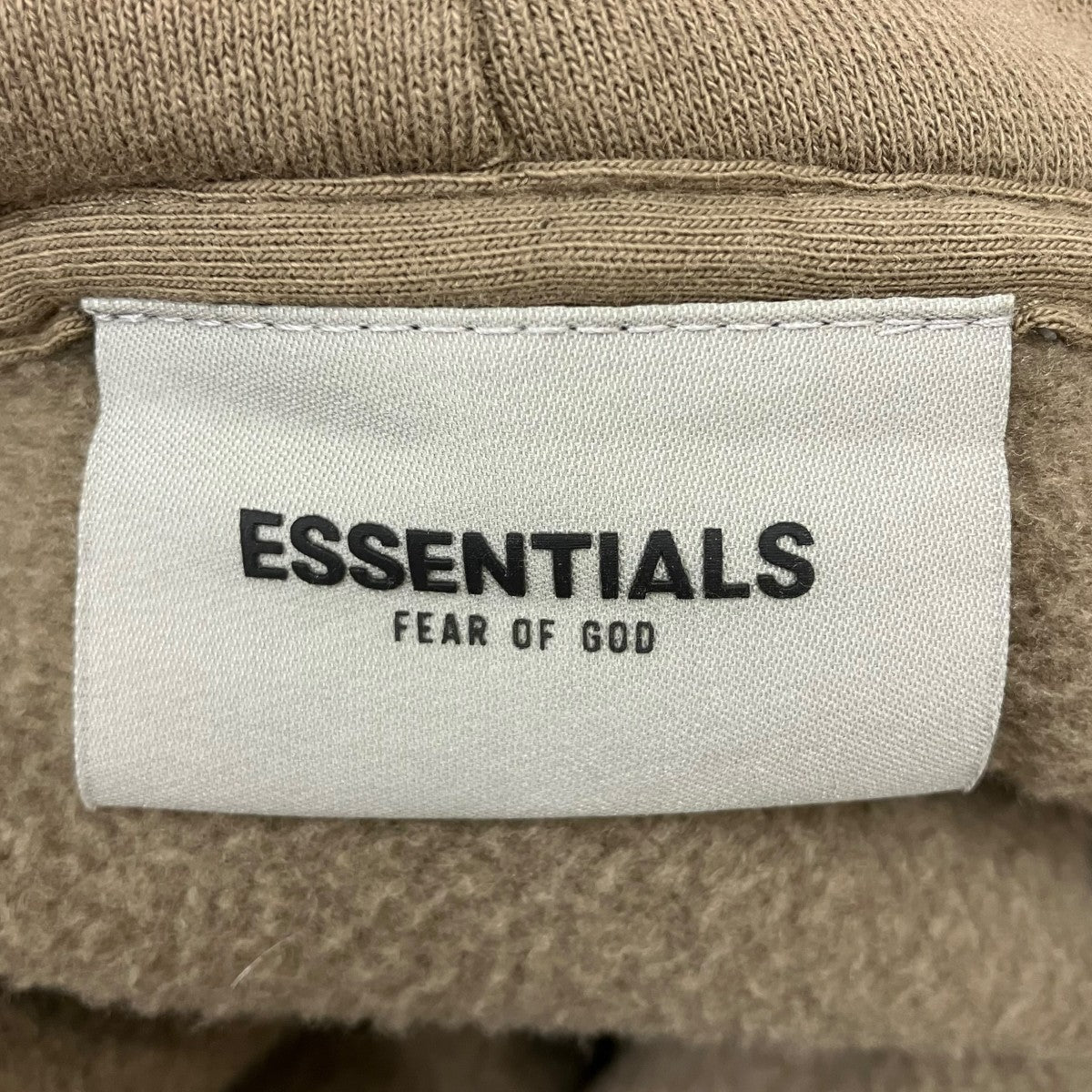 FOG ESSENTIALS バックロゴプルオーバーパーカー 古着・中古-4枚目のアイテム画像