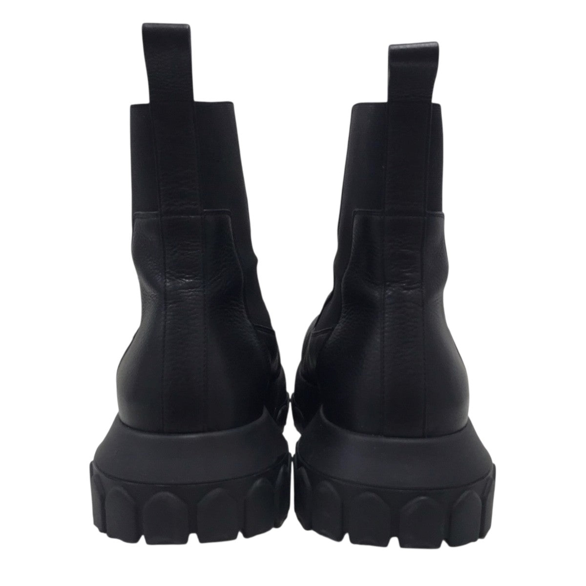 RICK OWENS BEATLE BOZO TRACTOR BOOTS ボゾトラクターレザーブーツ 古着・中古-4枚目のアイテム画像